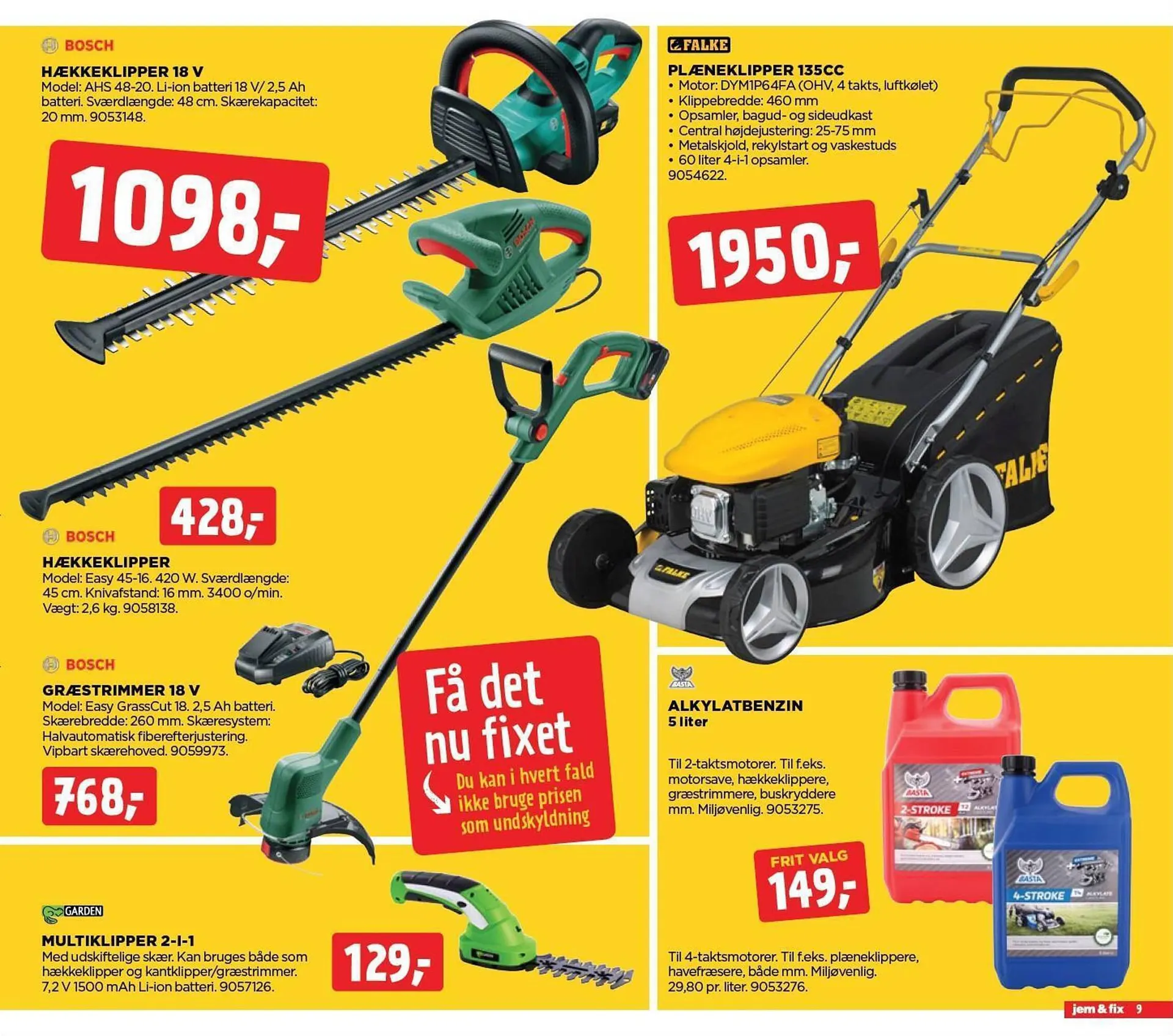 jem & fix tilbudsavis Gyldig indtil 6. august - 12. august 2023 - tilbudsavis side 9