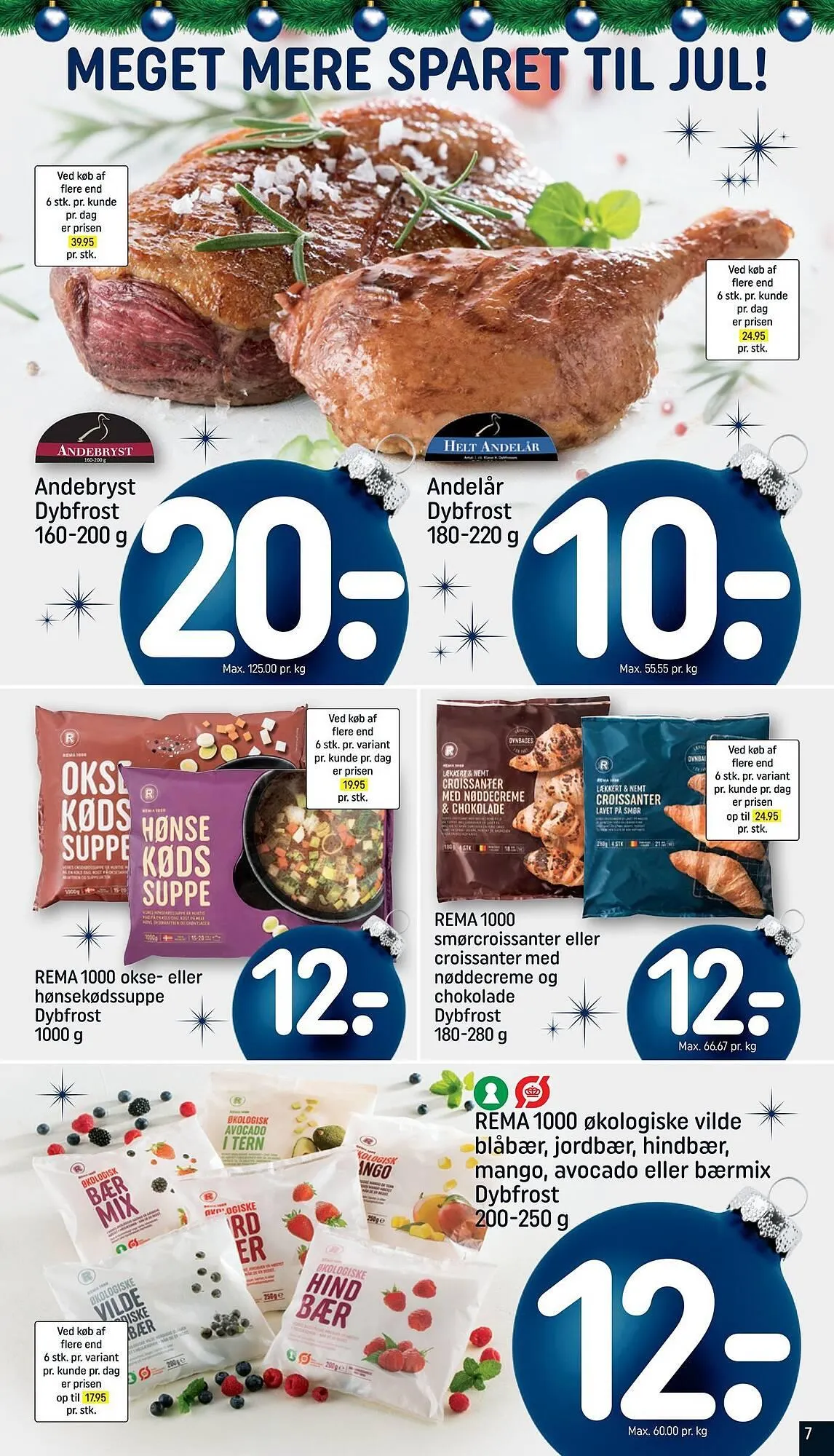 Rema 1000 tilbudsavis Gyldig indtil 9. december - 16. december 2023 - tilbudsavis side 7