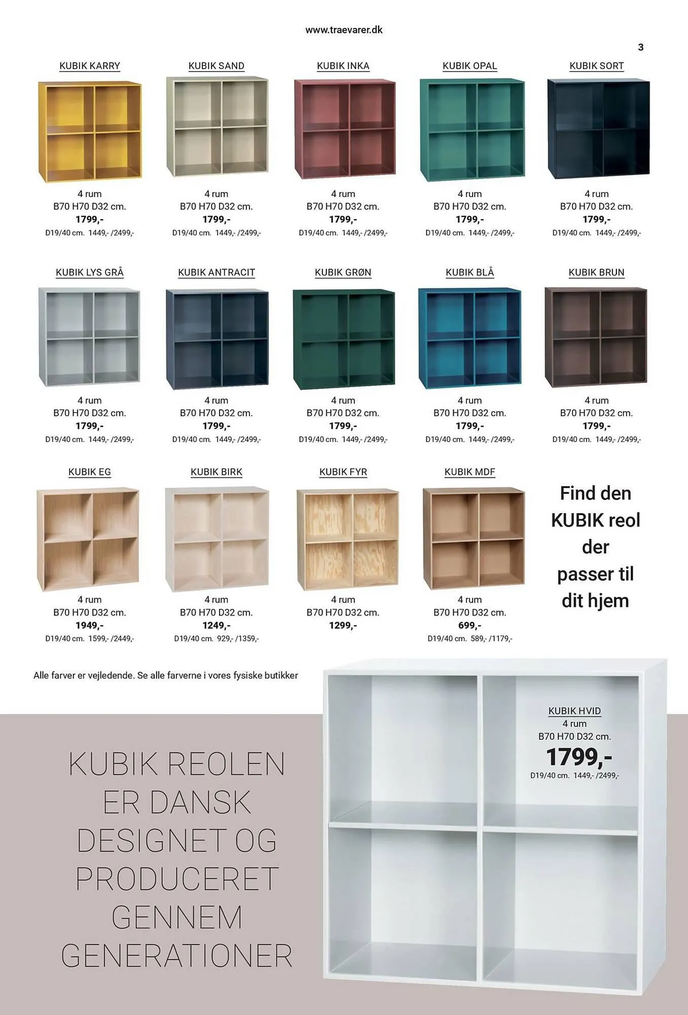 Trævarefabrikernes Udsalg tilbudsavis Gyldig indtil 18. januar - 31. december 2024 - tilbudsavis side 3