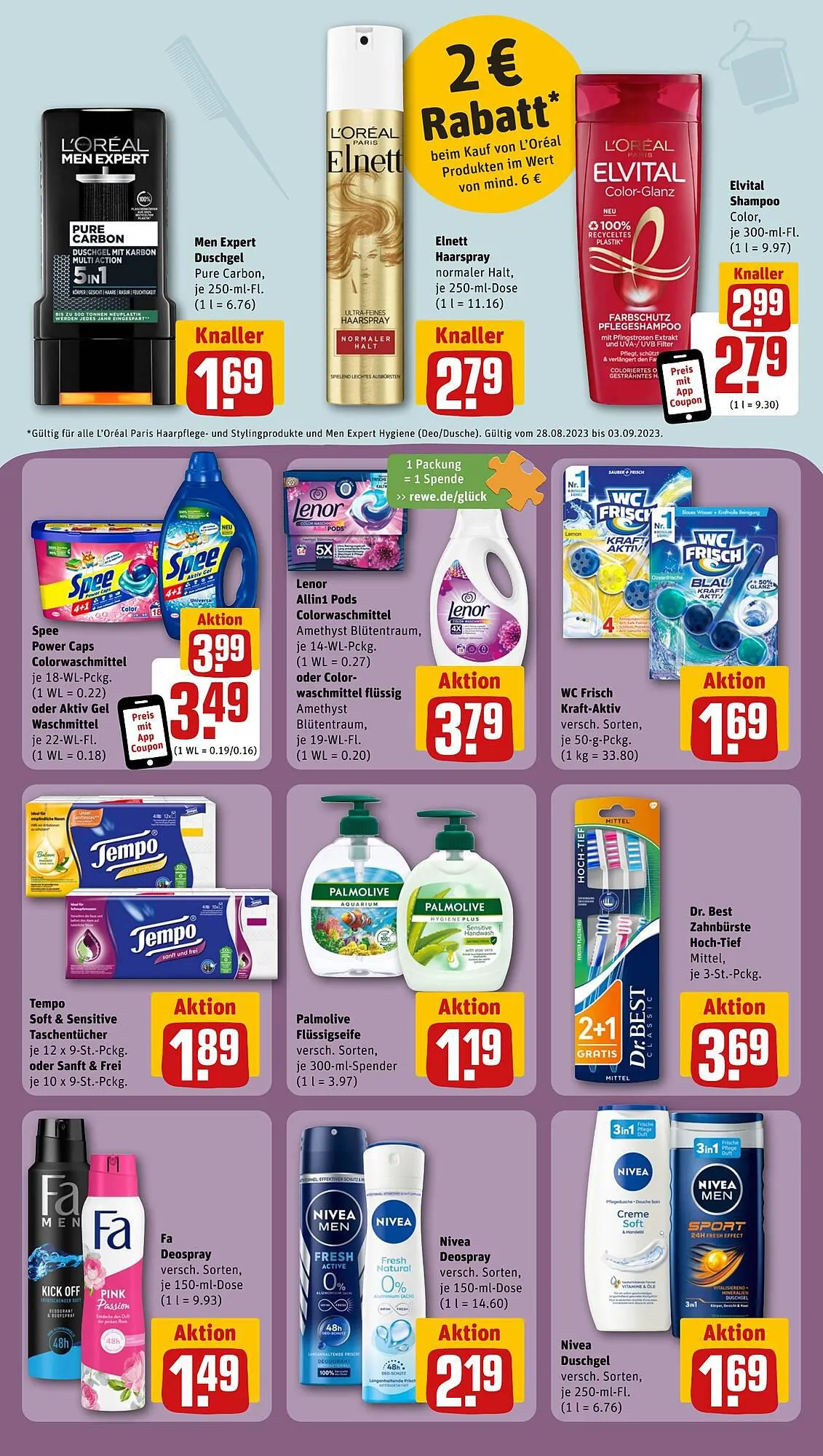 REWE tilbudsavis Gyldig indtil 28. august - 2. september 2023 - tilbudsavis side 14