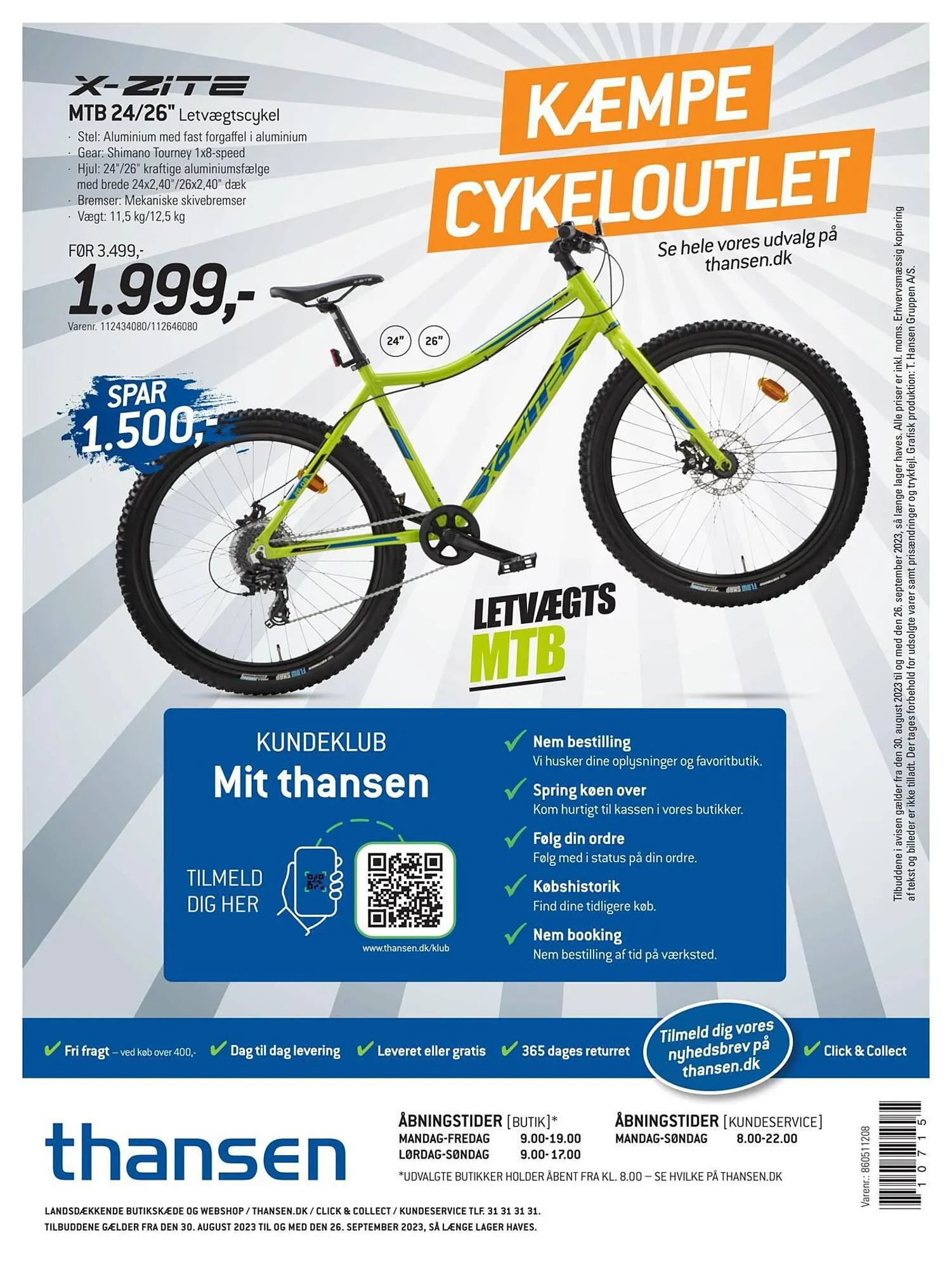 Thansen tilbudsavis Gyldig indtil 29. august - 26. september 2023 - tilbudsavis side 36