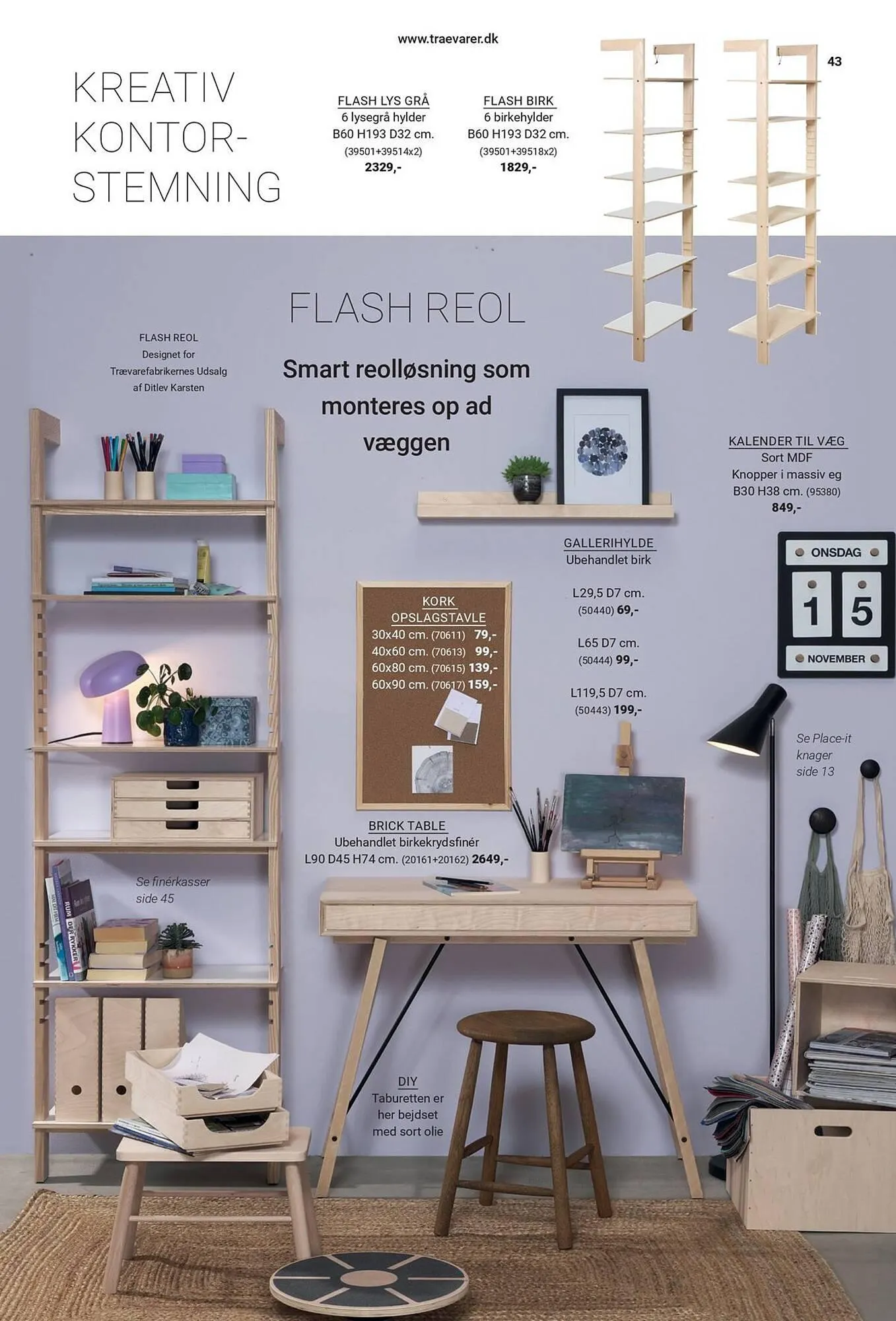 Trævarefabrikernes Udsalg tilbudsavis Gyldig indtil 18. januar - 31. december 2024 - tilbudsavis side 43