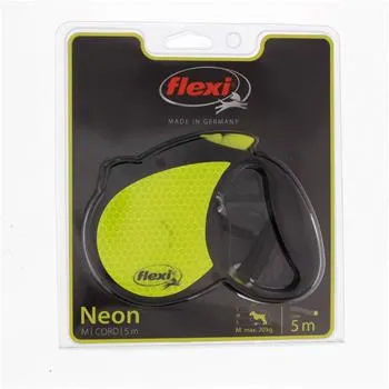 Flexi line Neon Reflect str. M 5 m