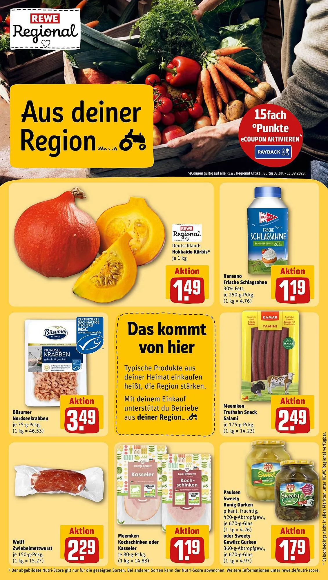 REWE tilbudsavis Gyldig indtil 4. september - 4. september 2023 - tilbudsavis side 12