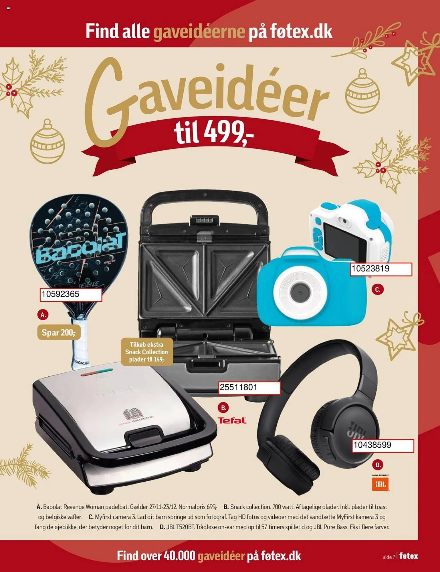 Føtex tilbudsavis Gyldig indtil 27. november - 23. december 2023 - tilbudsavis side 7