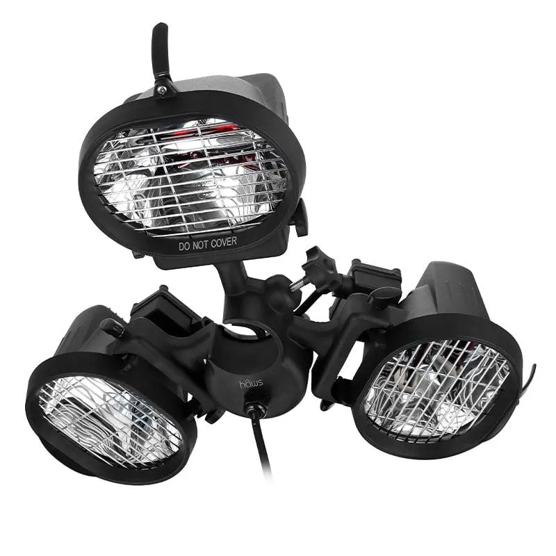 HÂWS terassevarmer til parasol med 3 lamper