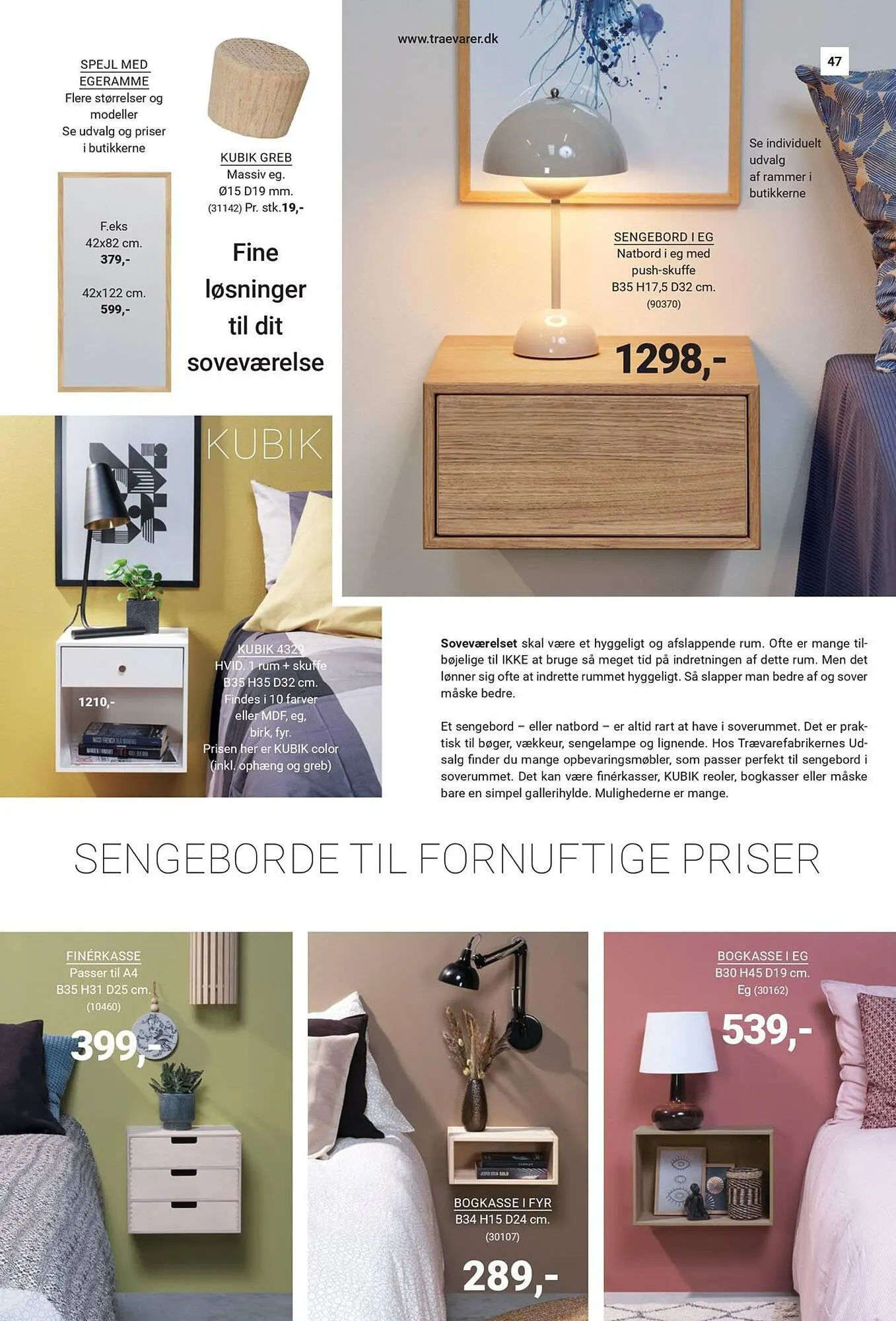 Trævarefabrikernes Udsalg tilbudsavis Gyldig indtil 18. januar - 31. december 2024 - tilbudsavis side 47