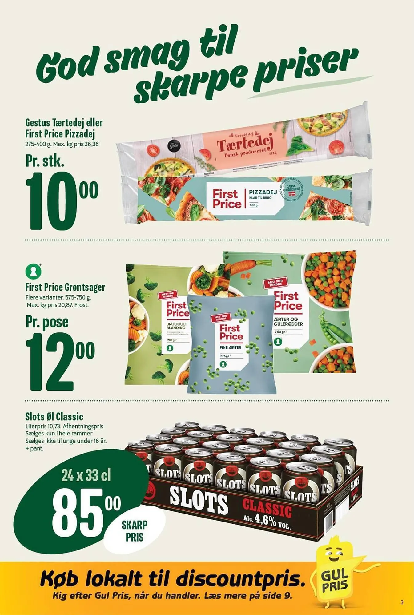 Min Købmand tilbudsavis Gyldig indtil 8. juli - 14. juli 2023 - tilbudsavis side 3