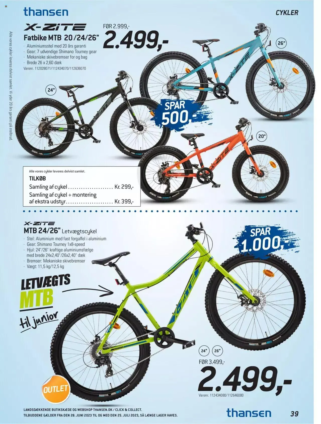 Thansen - Tilbudsavis Gyldig indtil 28. juni - 1. august 2023 - tilbudsavis side 39