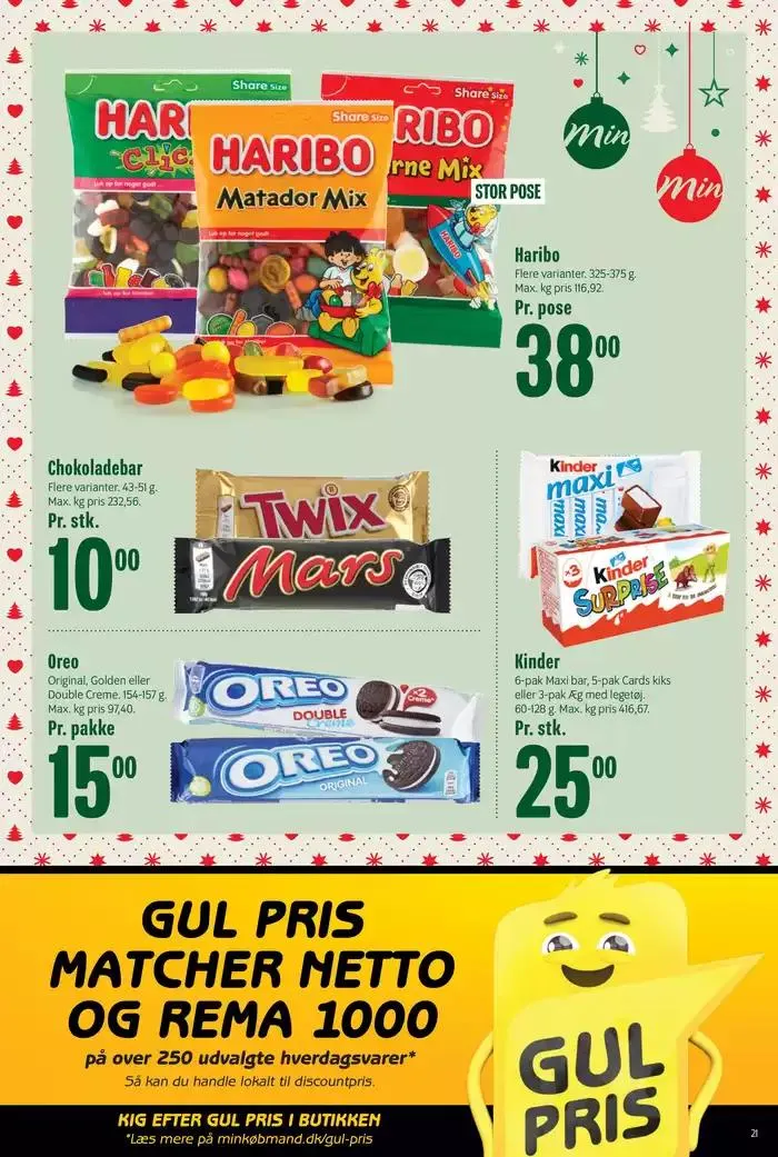 Tilbud til kupjægere Gyldig indtil 12. december - 26. december 2024 - tilbudsavis side 21