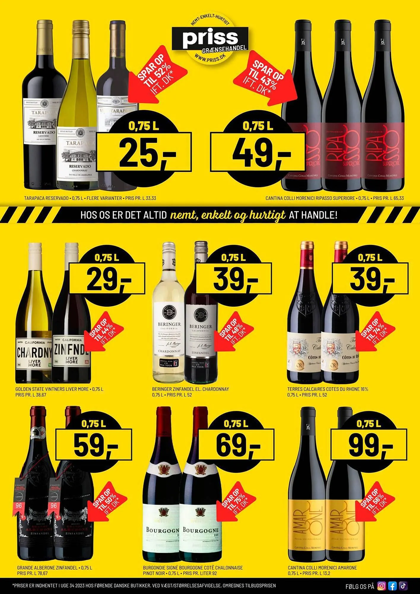 Priss tilbudsavis Gyldig indtil 27. september - 1. november 2023 - tilbudsavis side 15