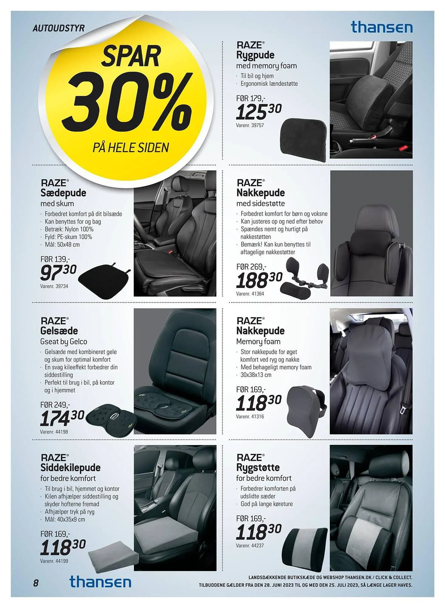 Thansen tilbudsavis Gyldig indtil 27. juni - 25. juli 2023 - tilbudsavis side 8