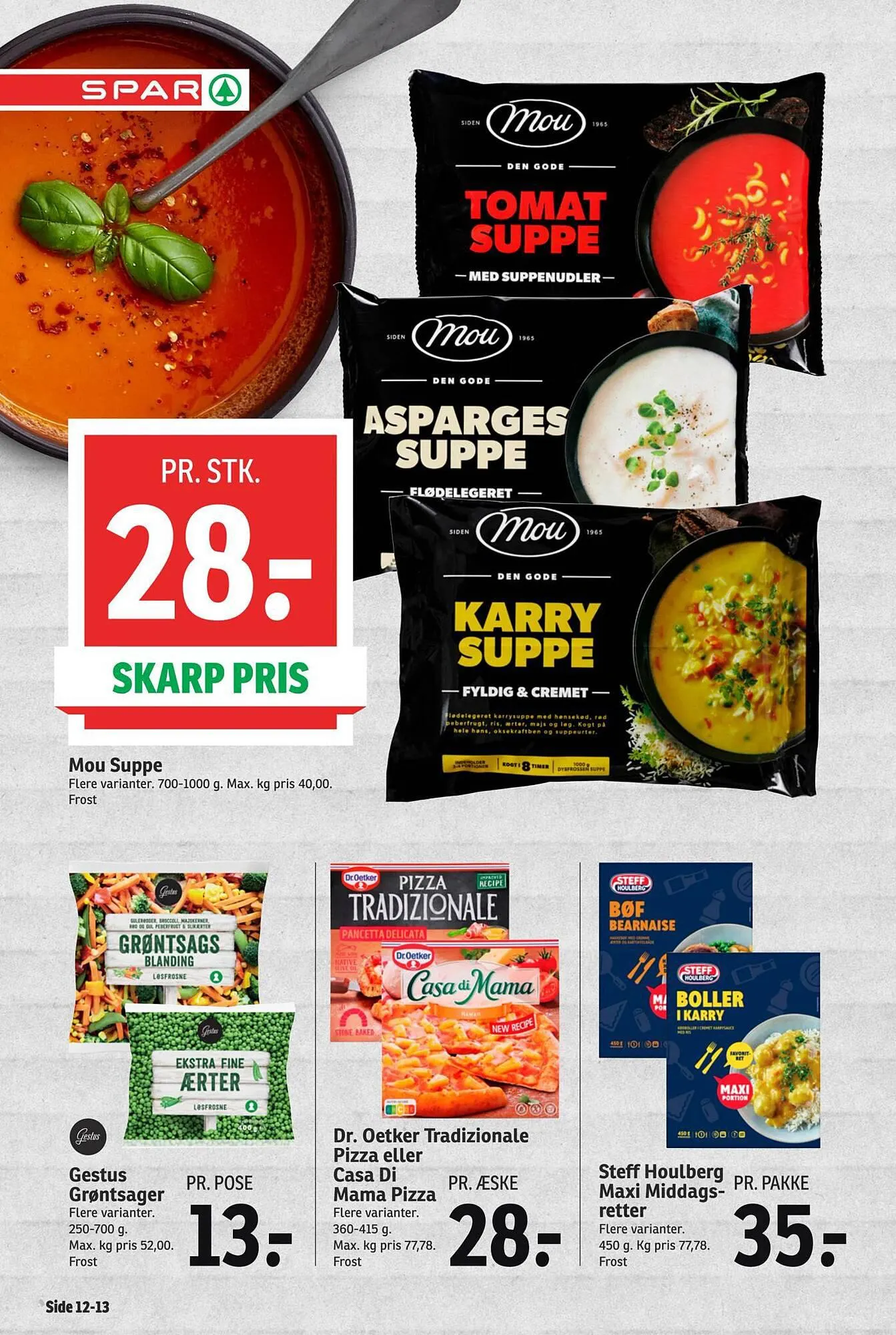 SPAR tilbudsavis Gyldig indtil 23. februar - 1. marts 2024 - tilbudsavis side 12