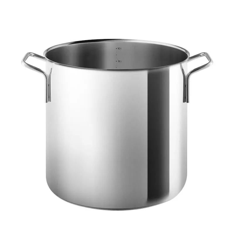 Eva Trio gryde rustfrit stål uden belægning 10 liter