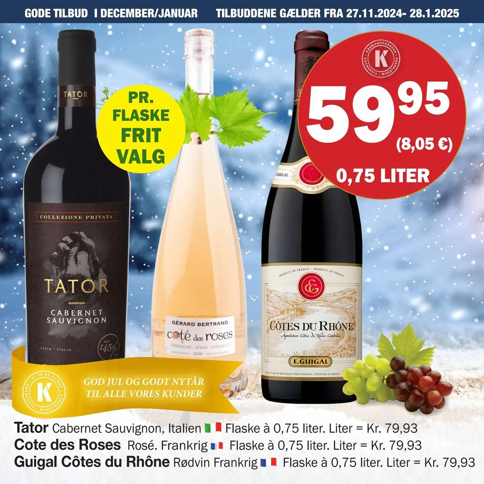 Købmandsgården tilbudsavis Gyldig indtil 26. november - 28. januar 2025 - tilbudsavis side 41