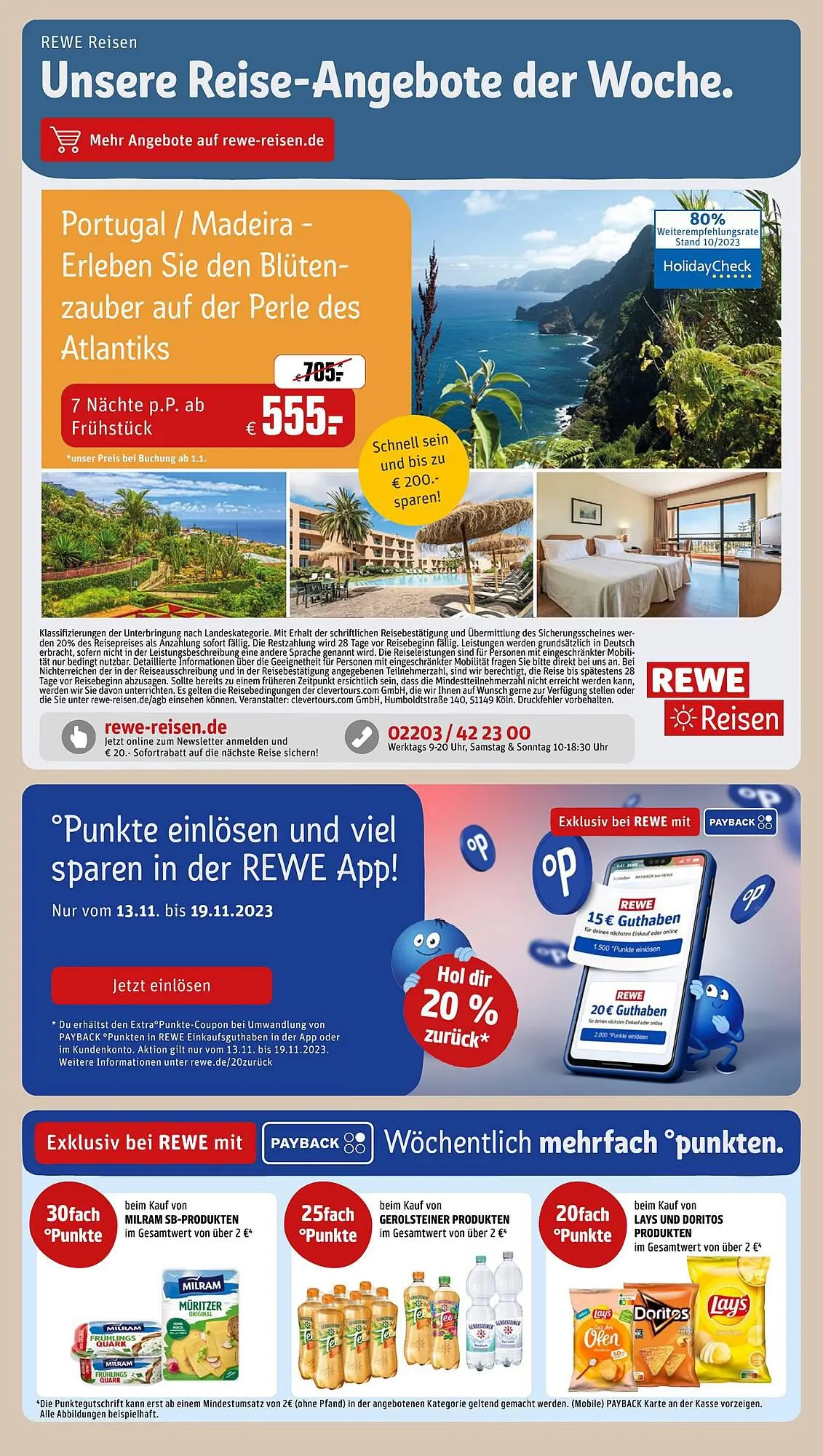 REWE tilbudsavis Gyldig indtil 13. november - 18. november 2023 - tilbudsavis side 19