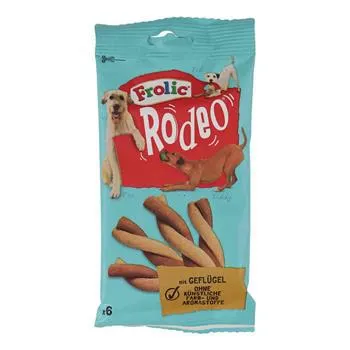 Frolic Rodeo med fjerkræ 105 g