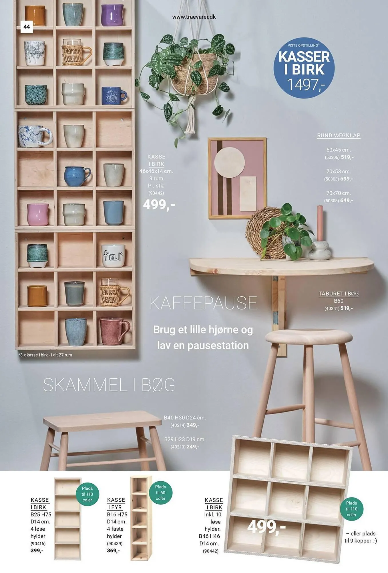 Trævarefabrikernes Udsalg tilbudsavis Gyldig indtil 18. januar - 31. december 2024 - tilbudsavis side 44