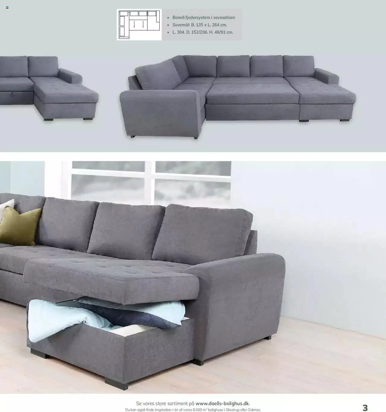 Daells Bolighus - Sovesofakatalog Gyldig indtil 25. april - 31. december 2023 - tilbudsavis side 3