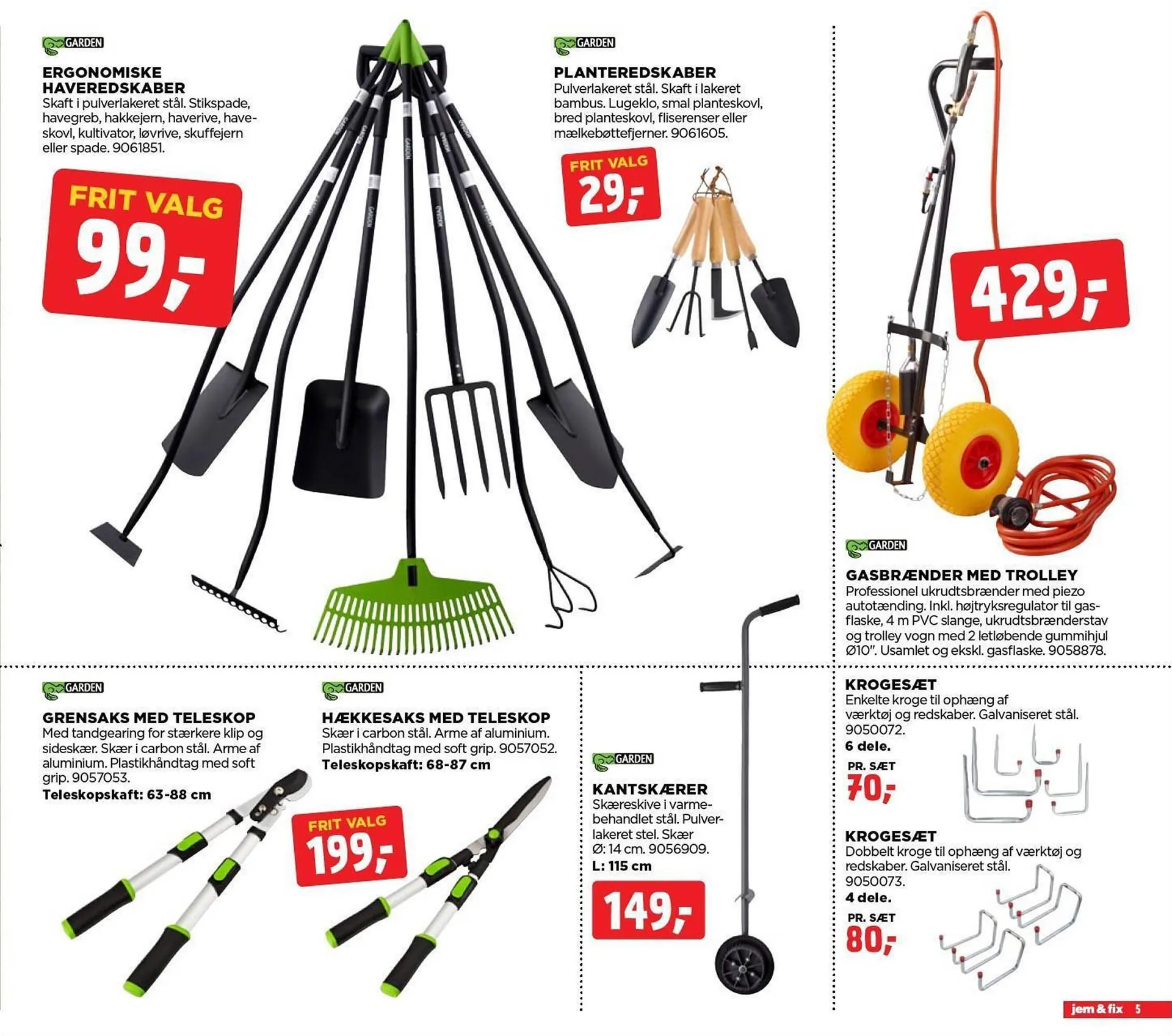 jem & fix tilbudsavis Gyldig indtil 16. juli - 22. juli 2023 - tilbudsavis side 5