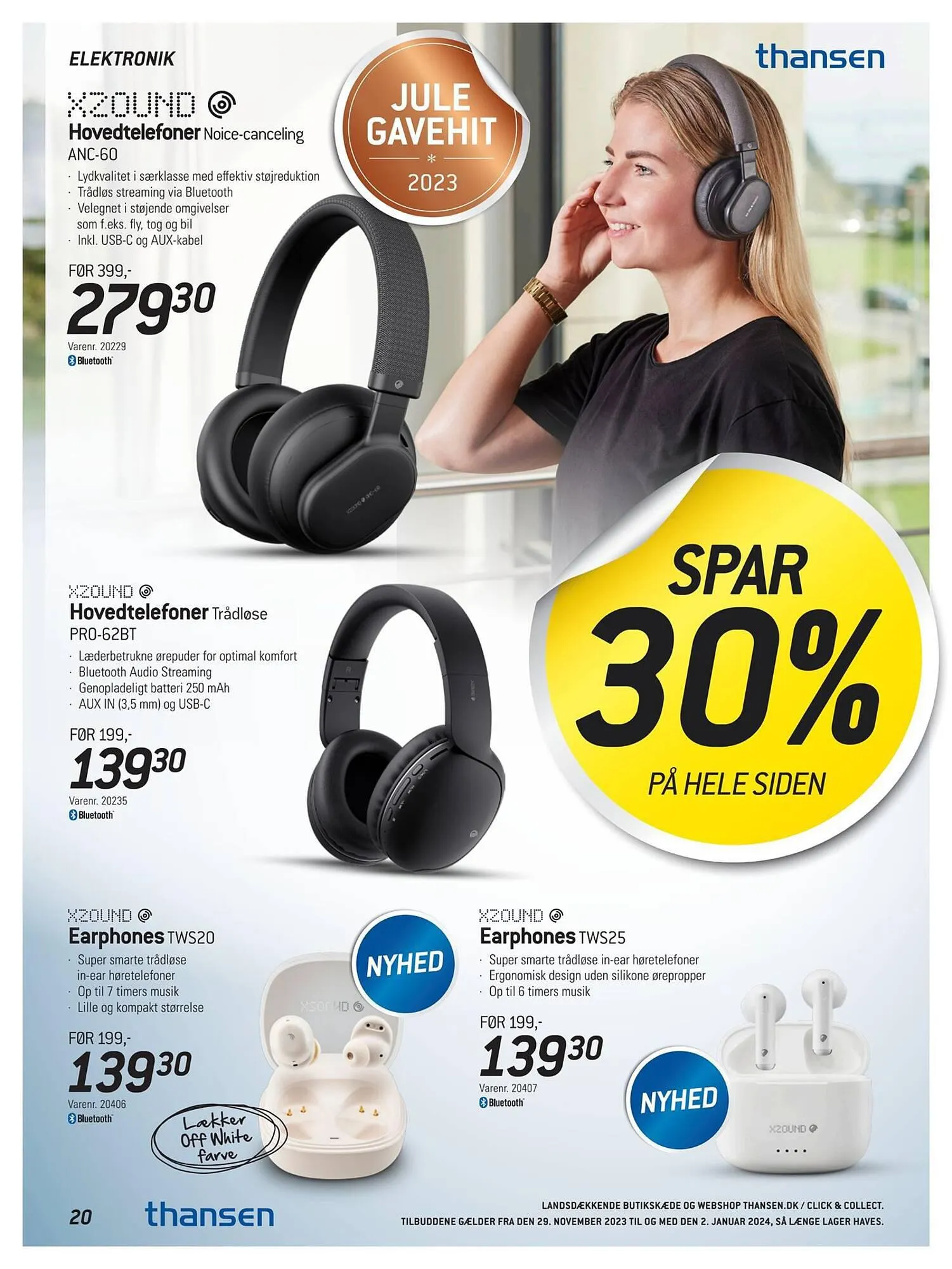 Thansen tilbudsavis Gyldig indtil 28. november - 2. januar 2024 - tilbudsavis side 20