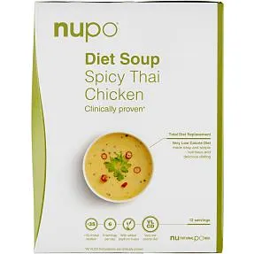 Thai inspireret kyllingesuppe til vægtreduktion