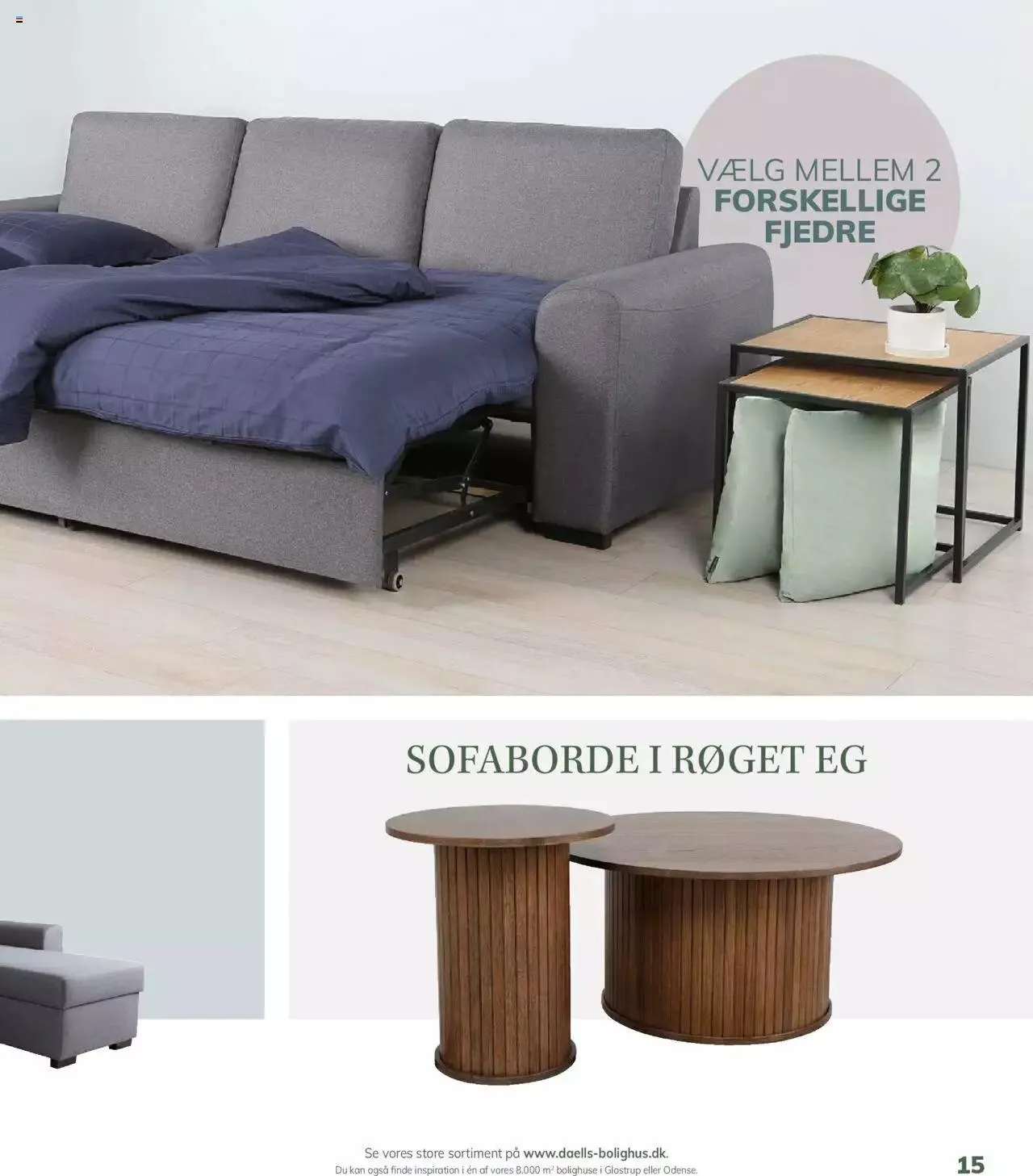 Daells Bolighus - Sovesofakatalog Gyldig indtil 25. april - 31. december 2023 - tilbudsavis side 15