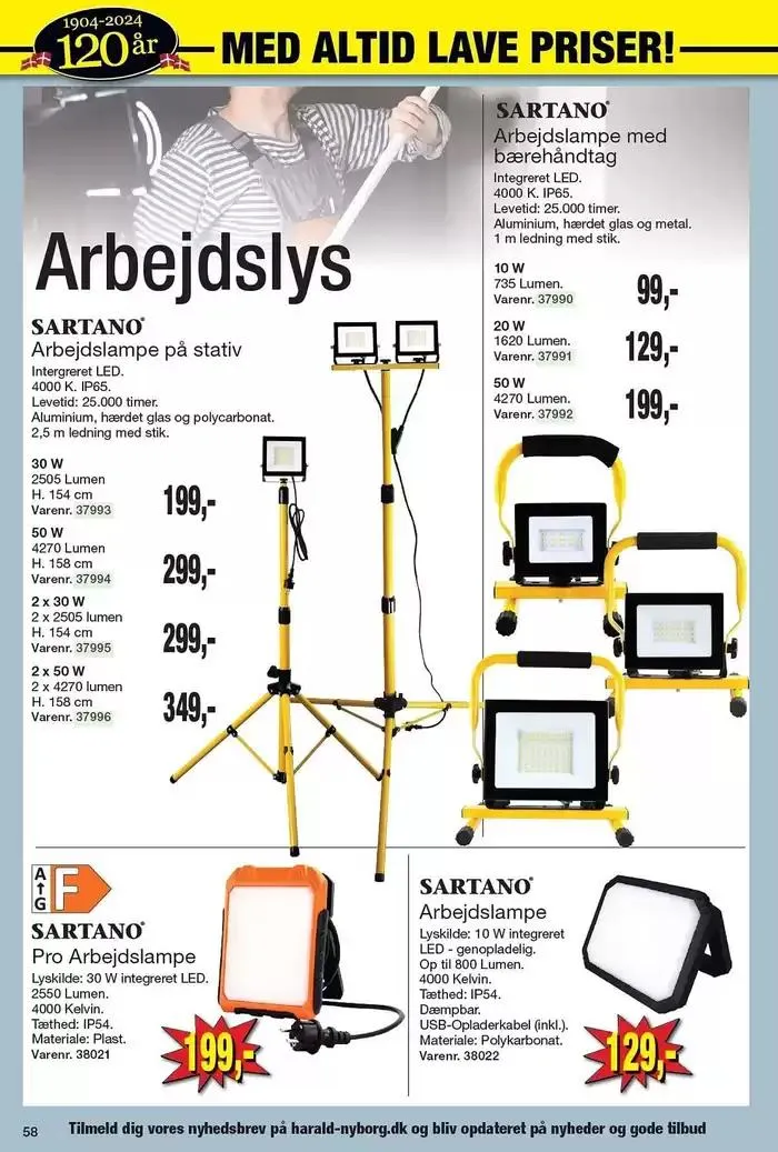 Harald Nyborg Tilbudsavis. 1 Gyldig indtil 25. september - 9. oktober 2024 - tilbudsavis side 62