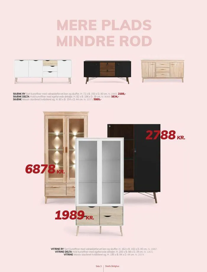 Daells Bolighus Inspiration til spisestuen Gyldig indtil 19. juli - 2. august 2024 - tilbudsavis side 3