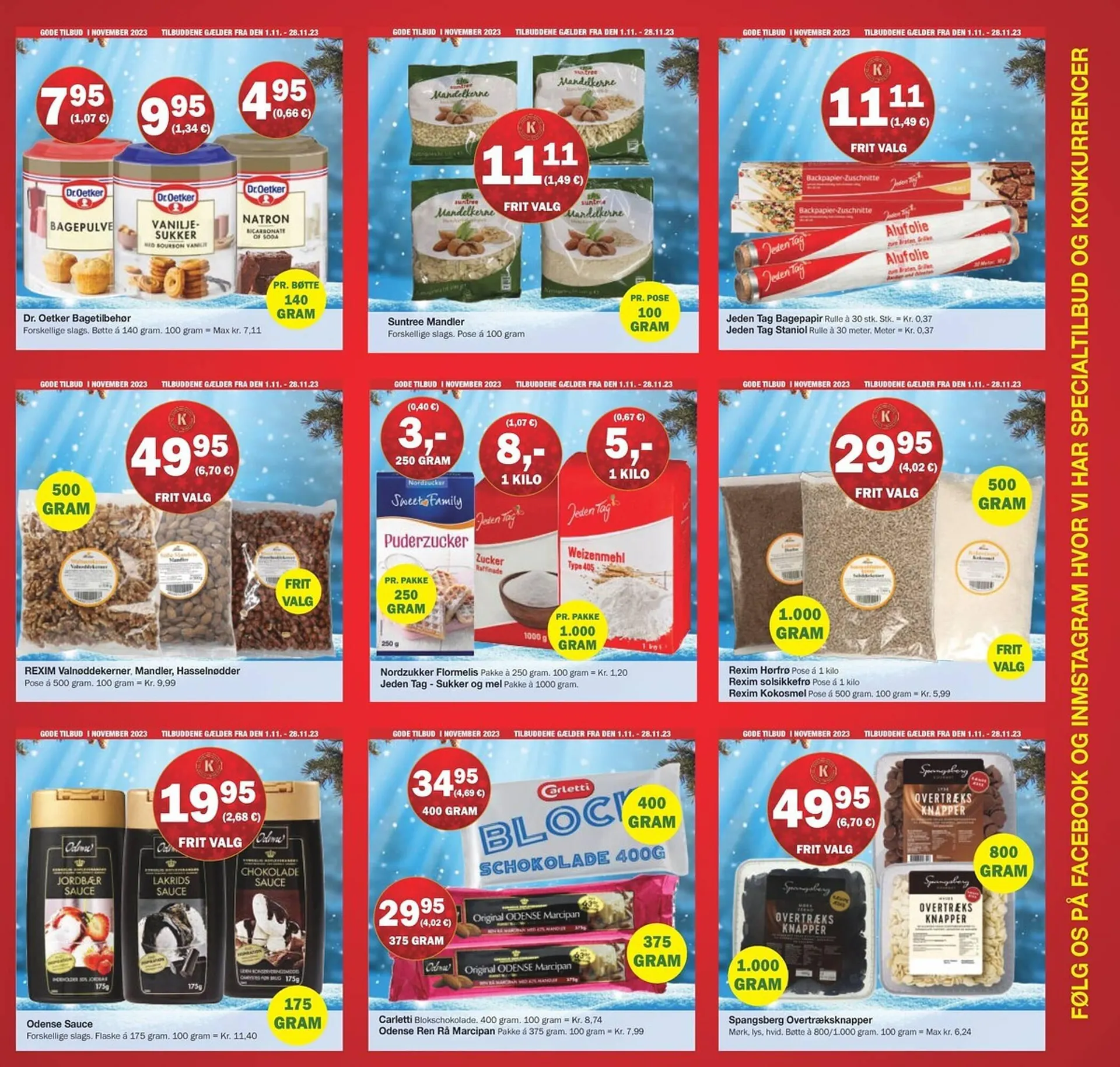 Købmandsgården tilbudsavis Gyldig indtil 1. november - 28. november 2023 - tilbudsavis side 9