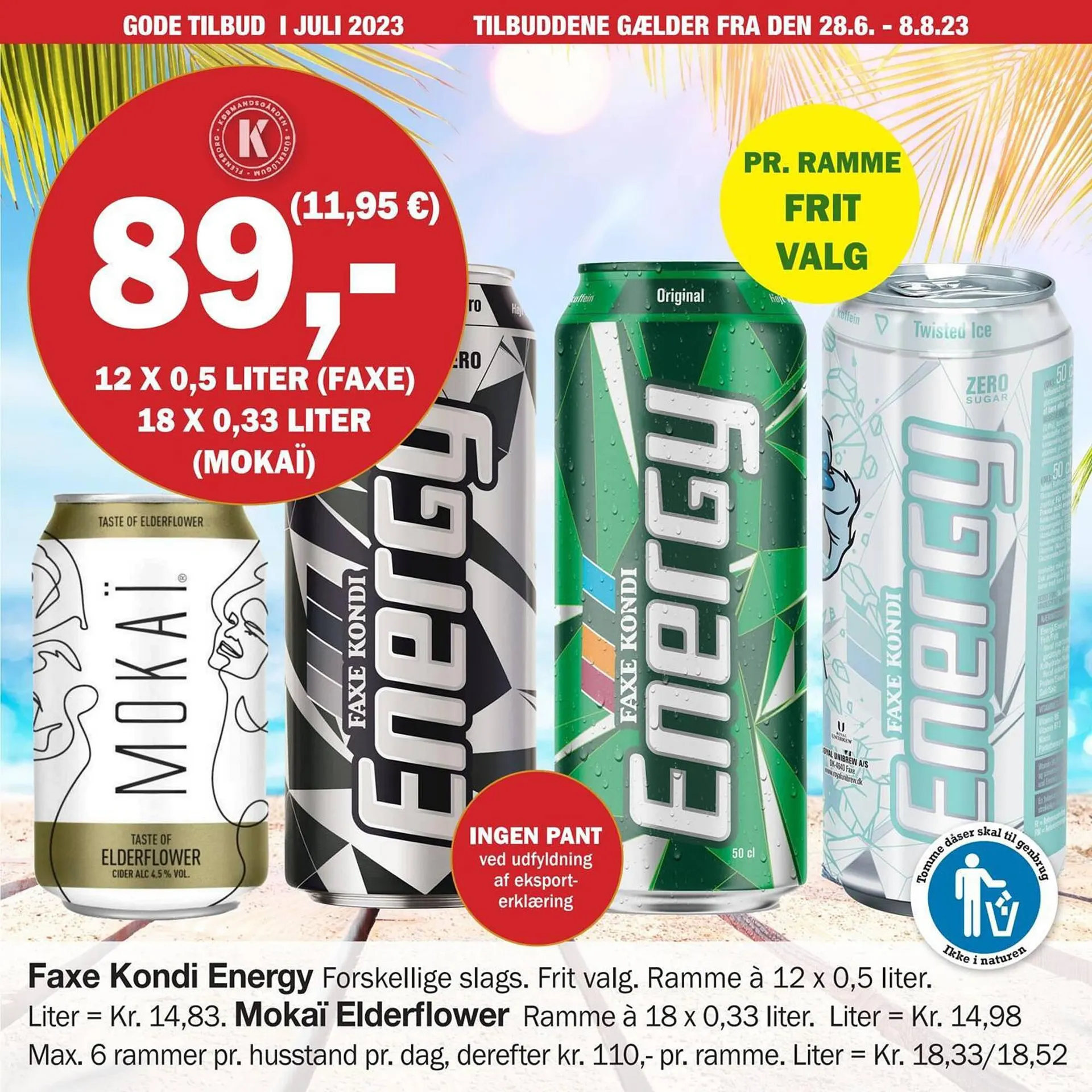 Købmandsgården tilbudsavis Gyldig indtil 27. juni - 8. august 2023 - tilbudsavis side 5