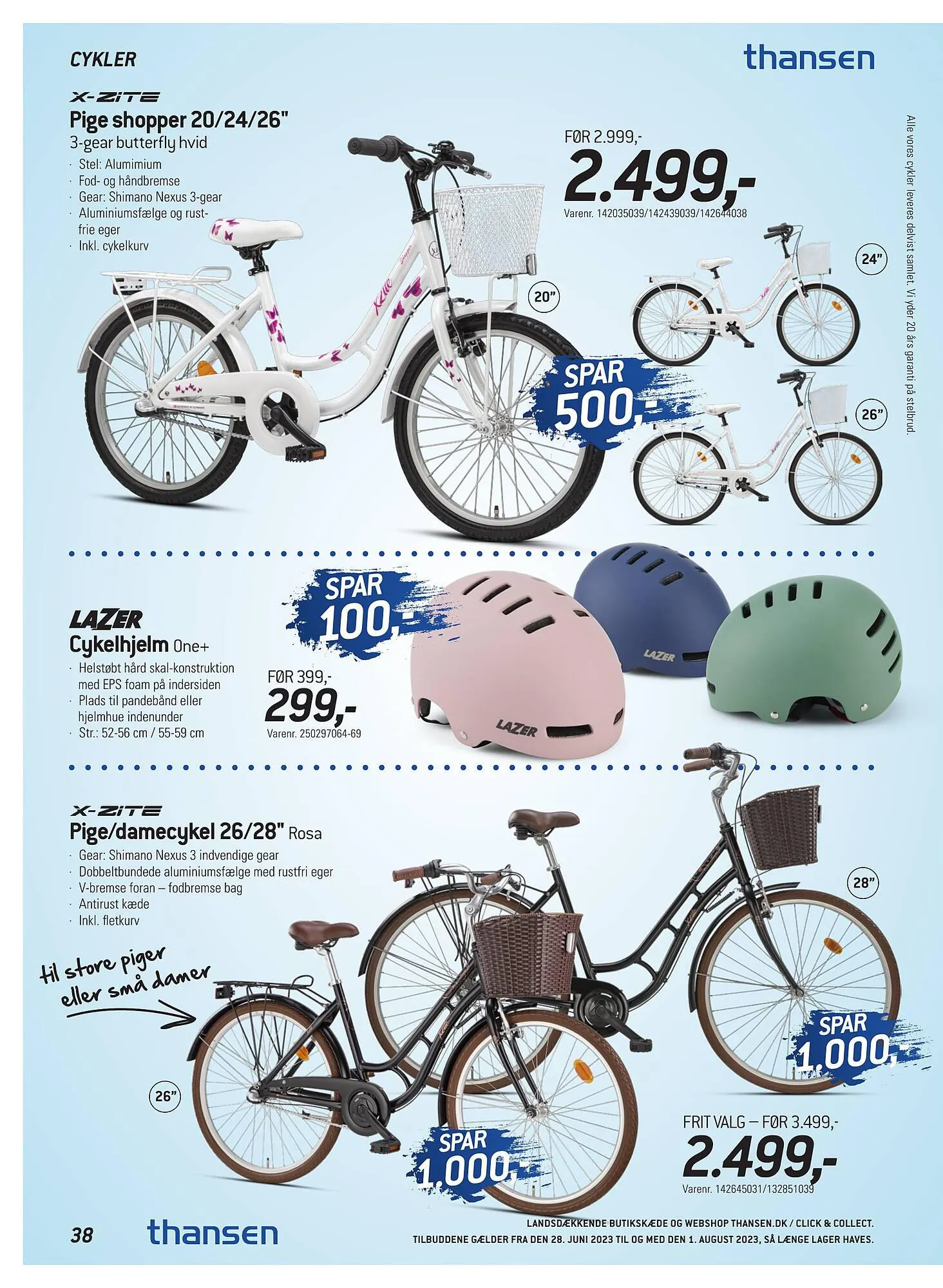 Thansen tilbudsavis Gyldig indtil 28. juni - 1. august 2023 - tilbudsavis side 38