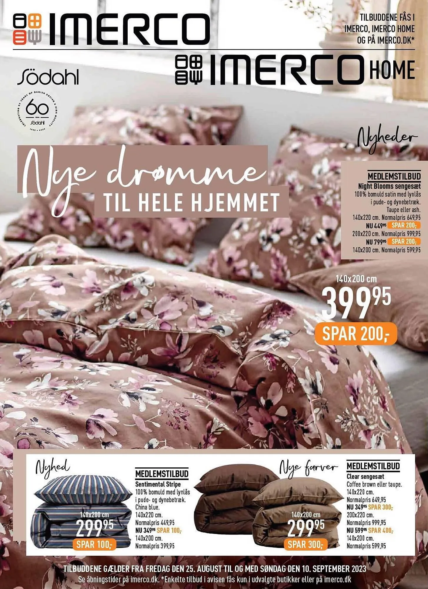 Imerco tilbudsavis Gyldig indtil 25. august - 10. september 2023 - tilbudsavis side 1