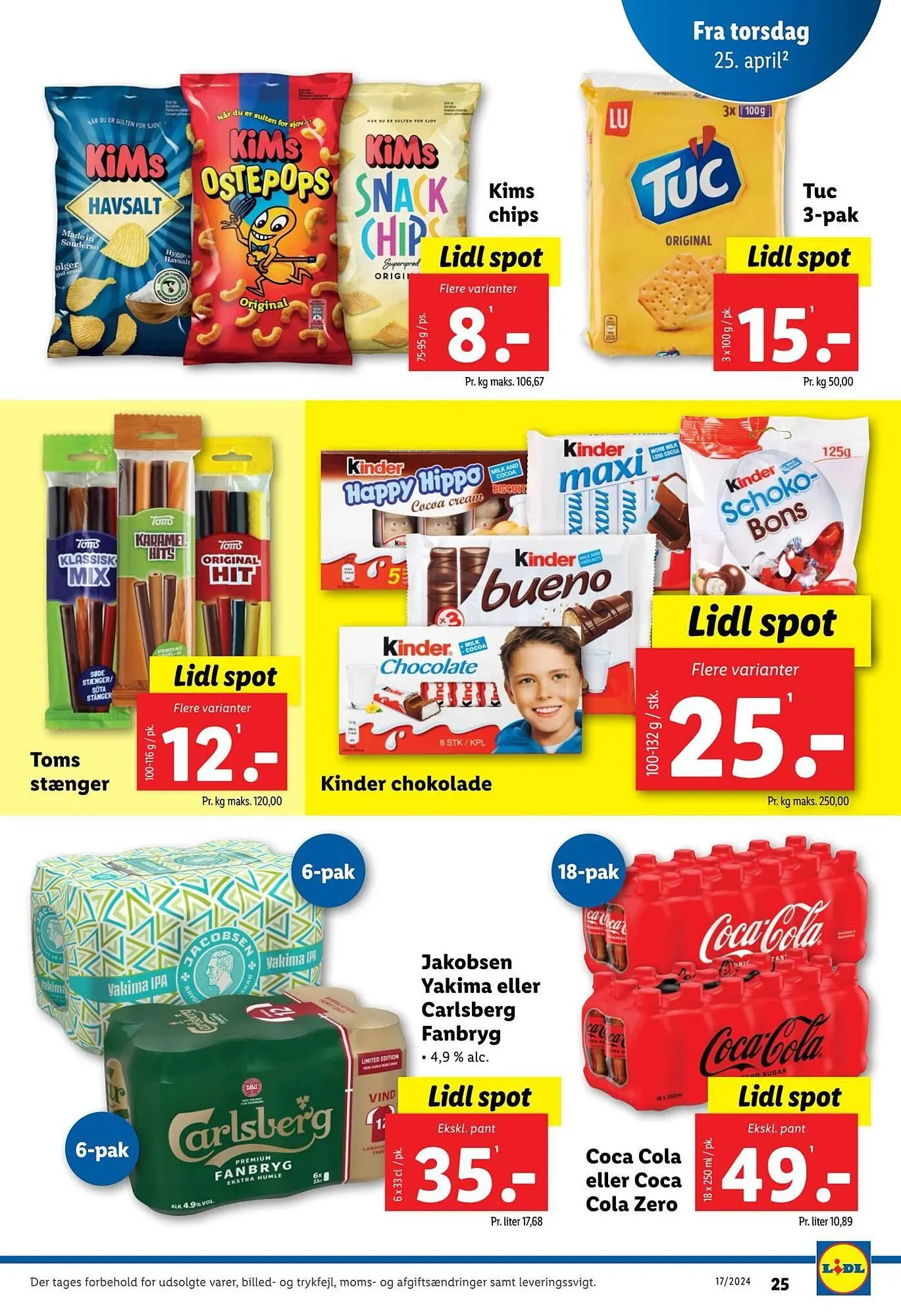 Lidl tilbudsavis Gyldig indtil 24. april - 27. april 2024 - tilbudsavis side 3