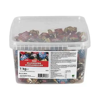 Toms Blandede Karameller 1 kg