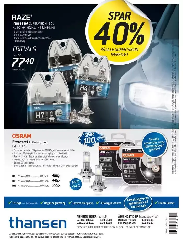 Aktuell kundeavis Thansen Gyldig indtil 29. januar - 25. februar 2025 - tilbudsavis side 36