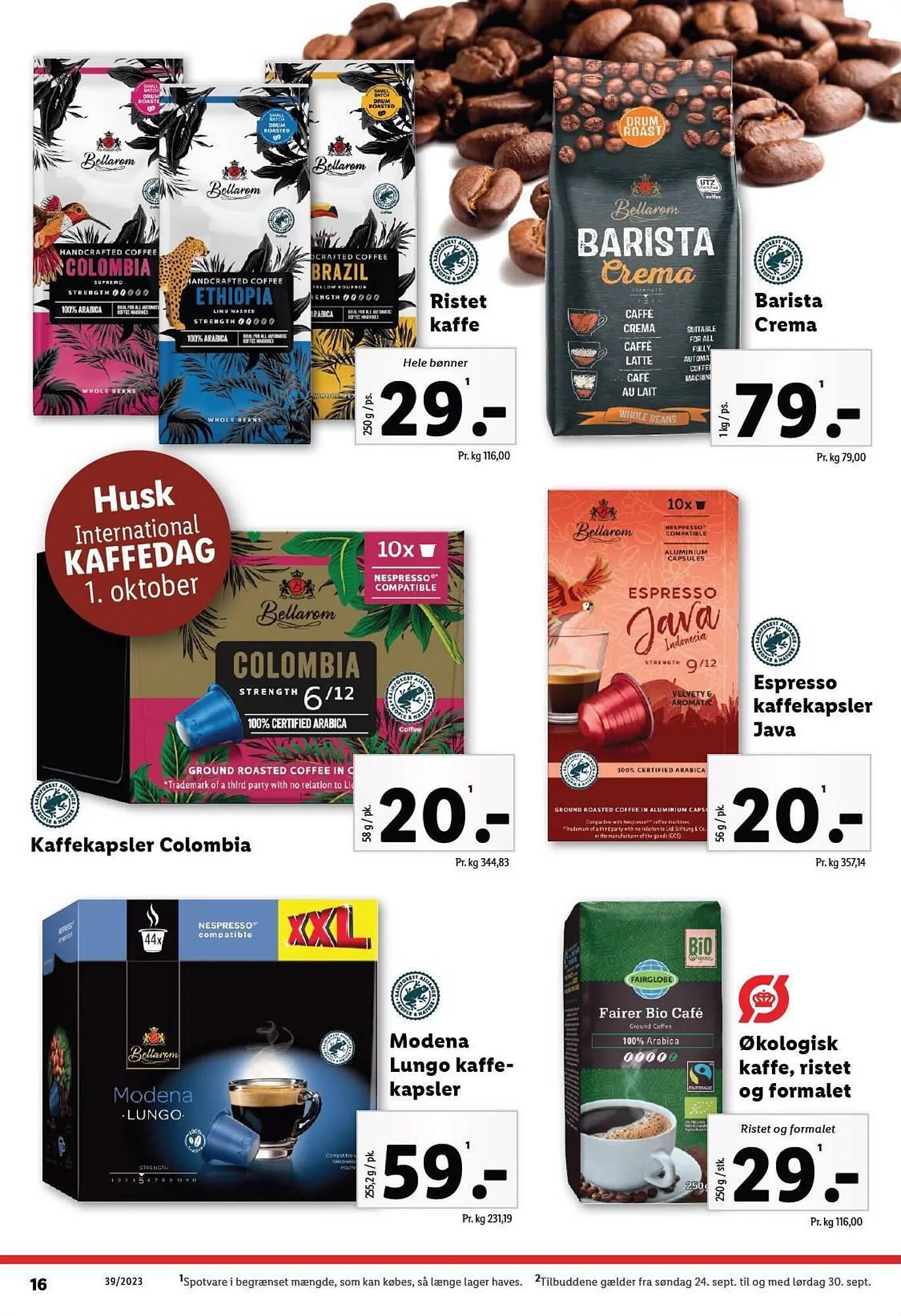 Lidl tilbudsavis Gyldig indtil 24. september - 30. september 2023 - tilbudsavis side 16