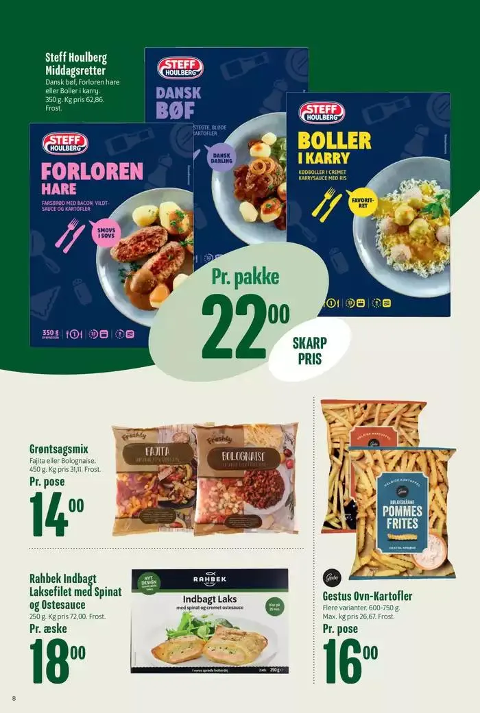 Aktuelle kup og tilbud Gyldig indtil 20. februar - 6. marts 2025 - tilbudsavis side 8