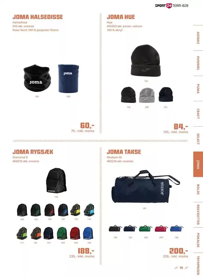 Sport 24 Team Gyldig indtil 24. januar - 31. december 2025 - tilbudsavis side 75