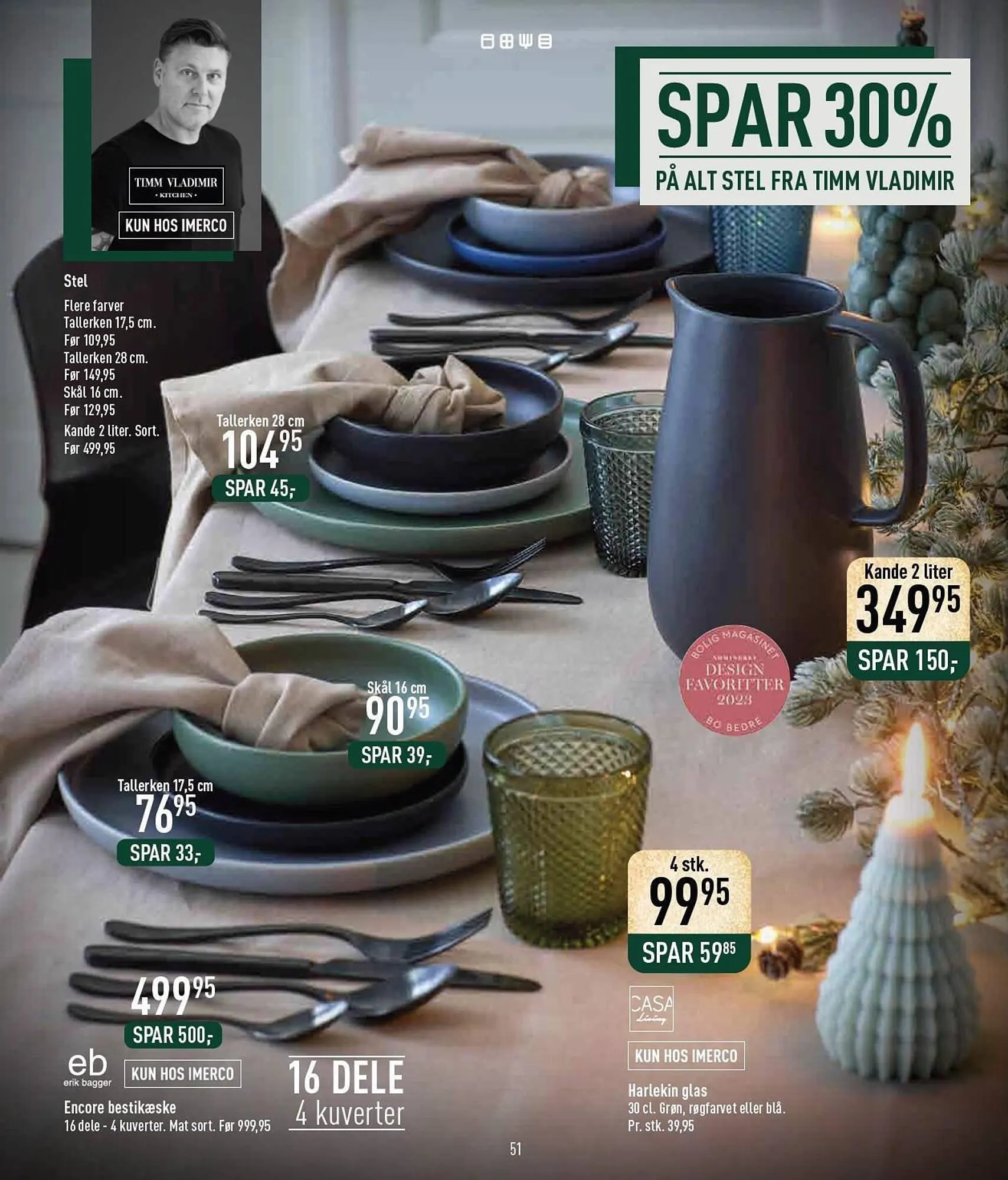 Imerco tilbudsavis Gyldig indtil 20. oktober - 23. december 2023 - tilbudsavis side 51