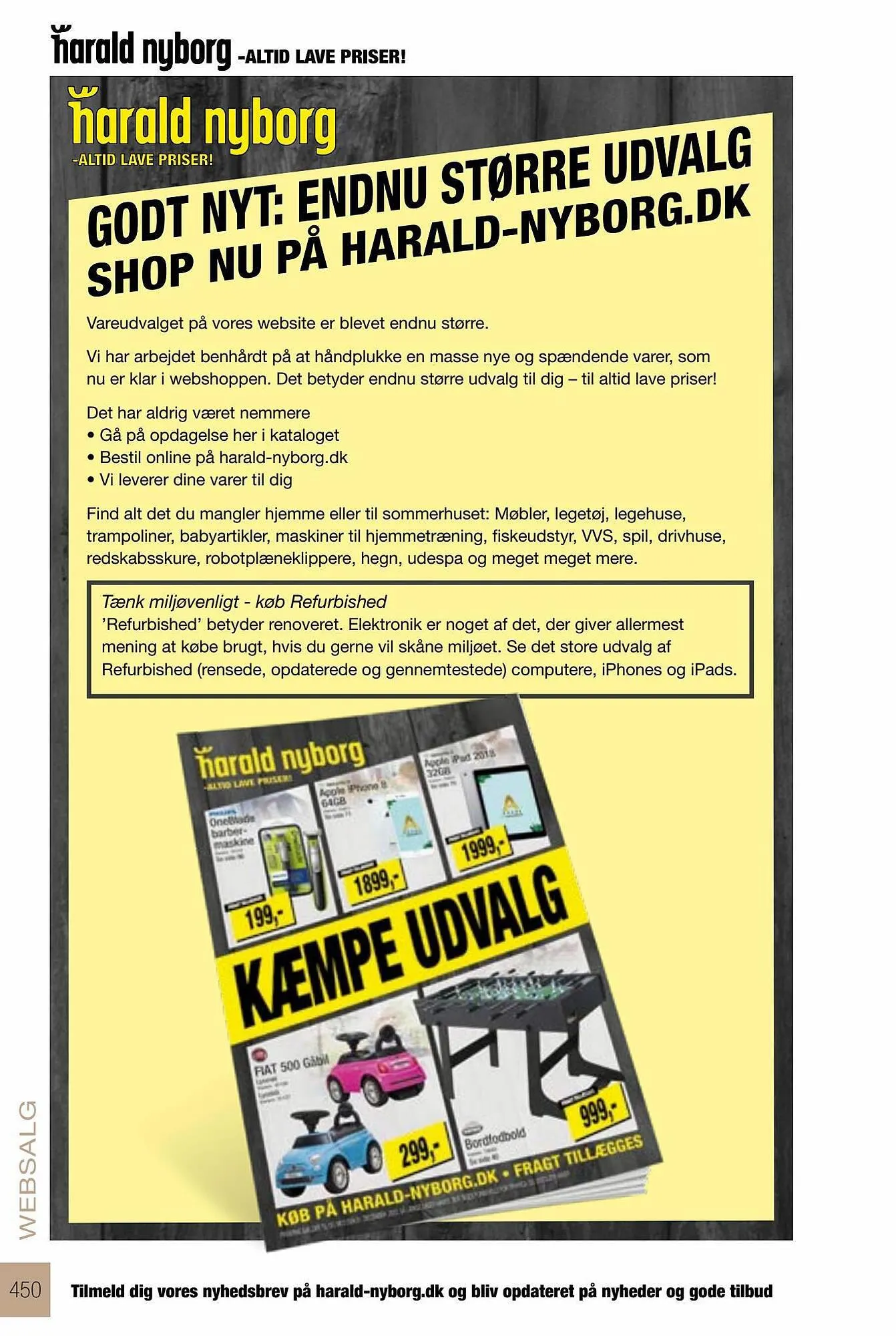 Harald Nyborg tilbudsavis Gyldig indtil 4. januar - 31. december 2023 - tilbudsavis side 450