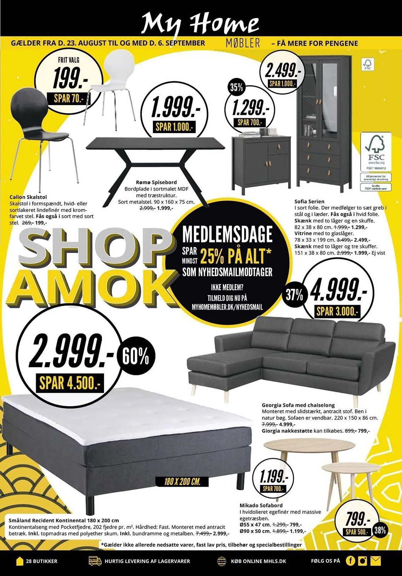 My Home tilbudsavis Gyldig indtil 23. august - 6. september 2023 - tilbudsavis side 1