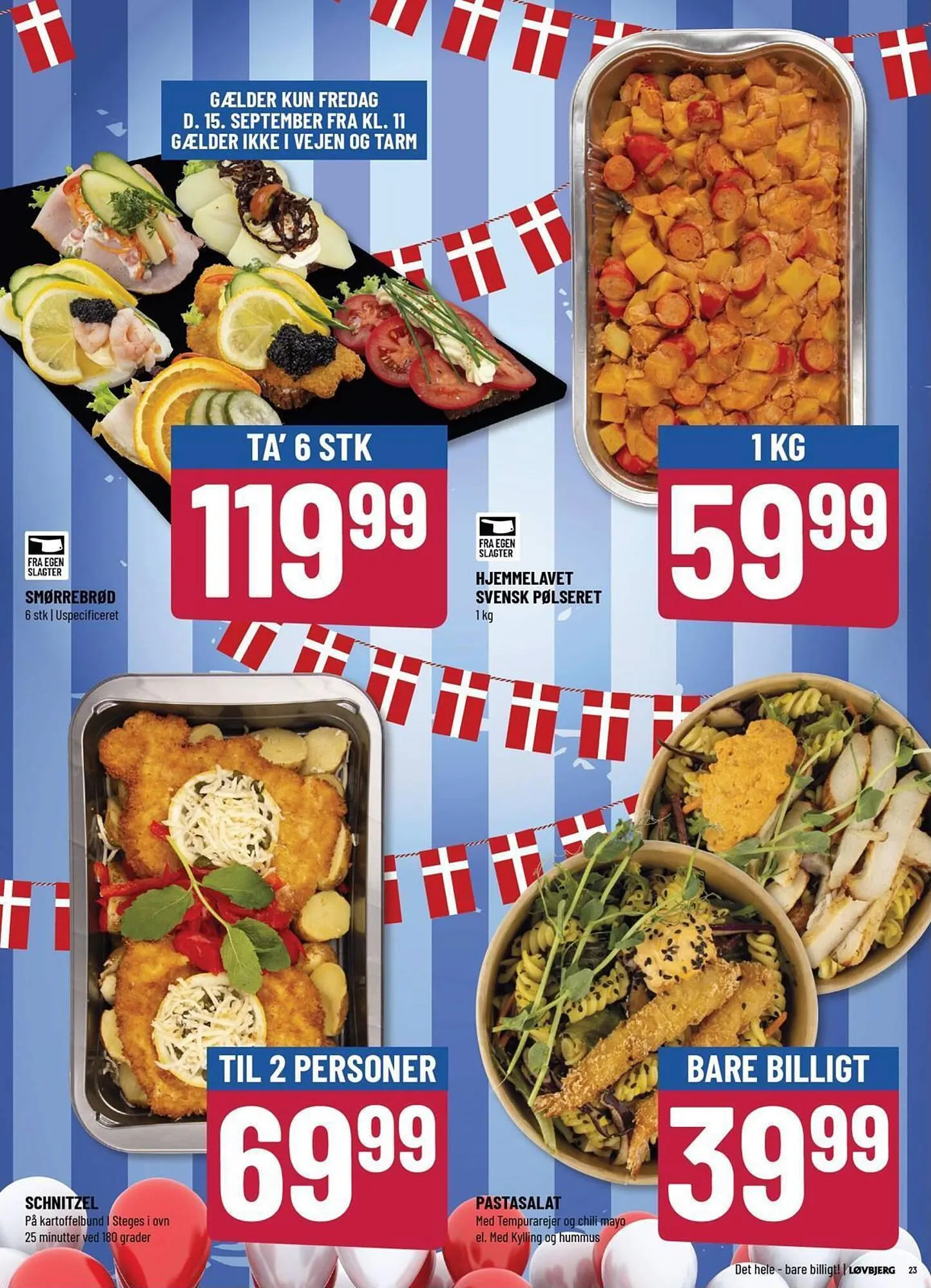 Løvbjerg tilbudsavis Gyldig indtil 15. september - 21. september 2023 - tilbudsavis side 23