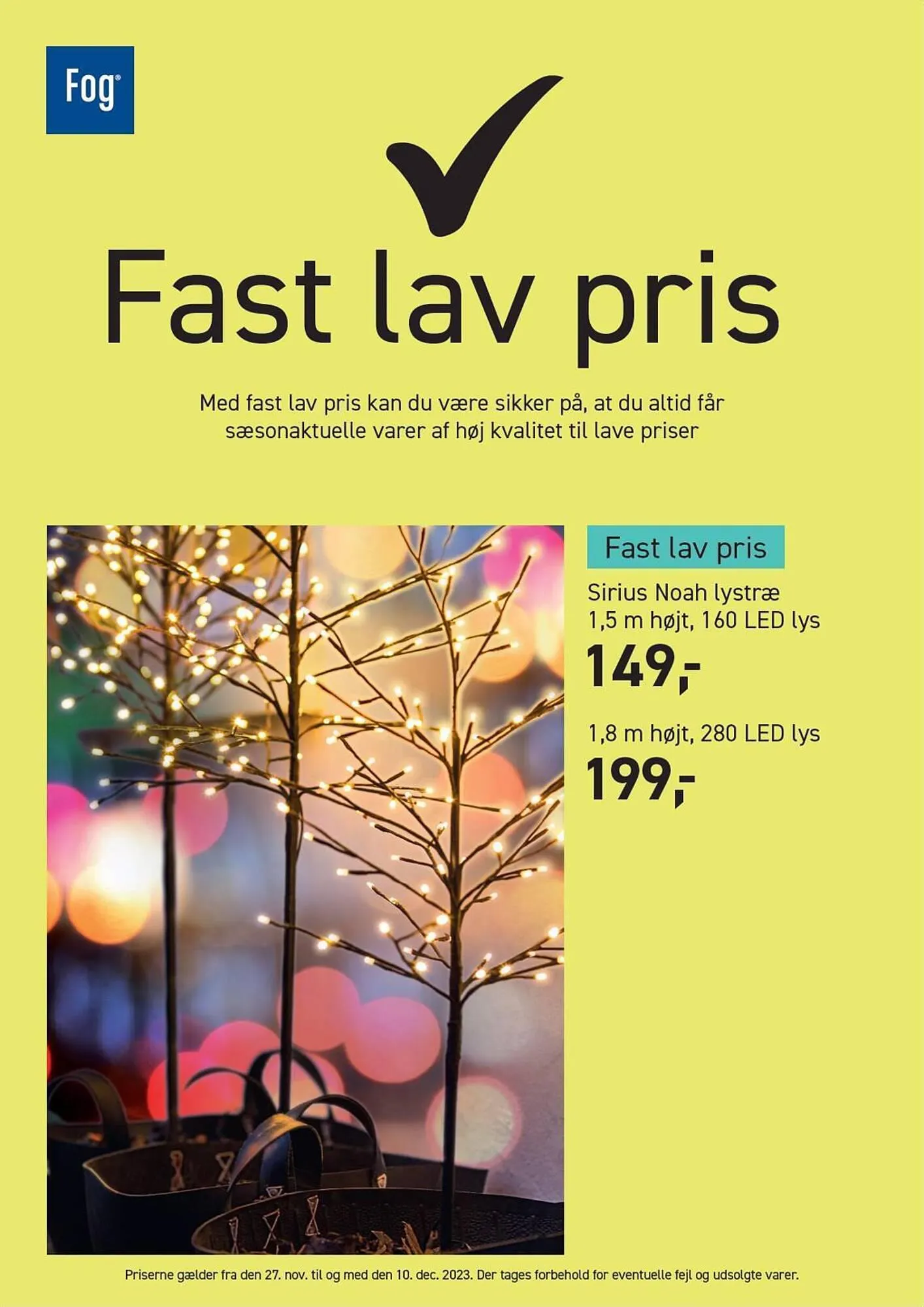 Johannes Fog tilbudsavis Gyldig indtil 27. november - 10. december 2023 - tilbudsavis side 1