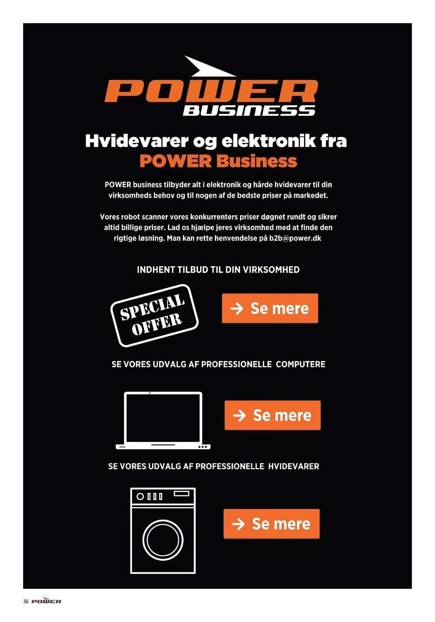 Power tilbudsavis Gyldig indtil 15. september - 24. september 2023 - tilbudsavis side 36