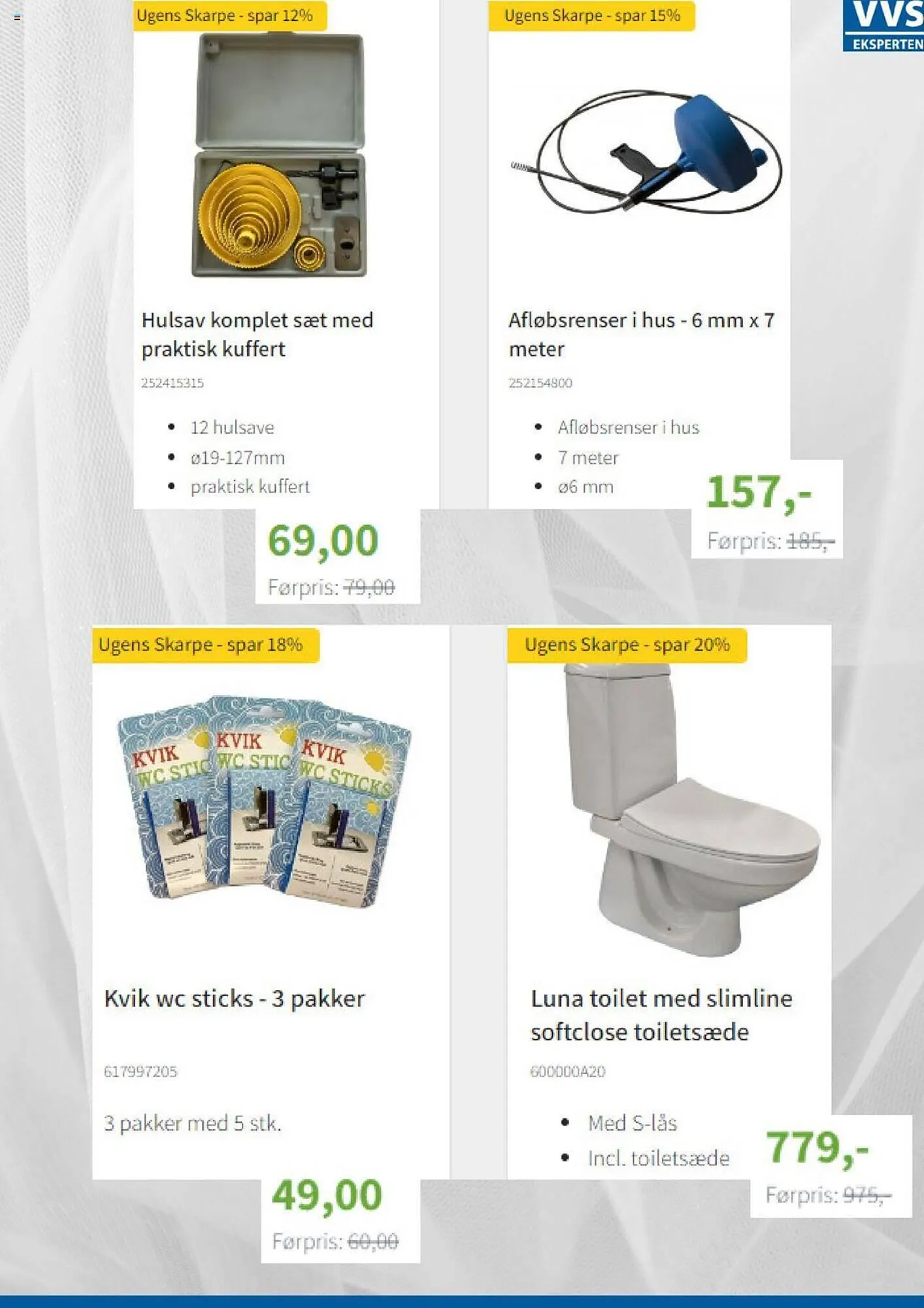 VVS Eksperten tilbudsavis Gyldig indtil 25. august - 5. oktober 2023 - tilbudsavis side 4