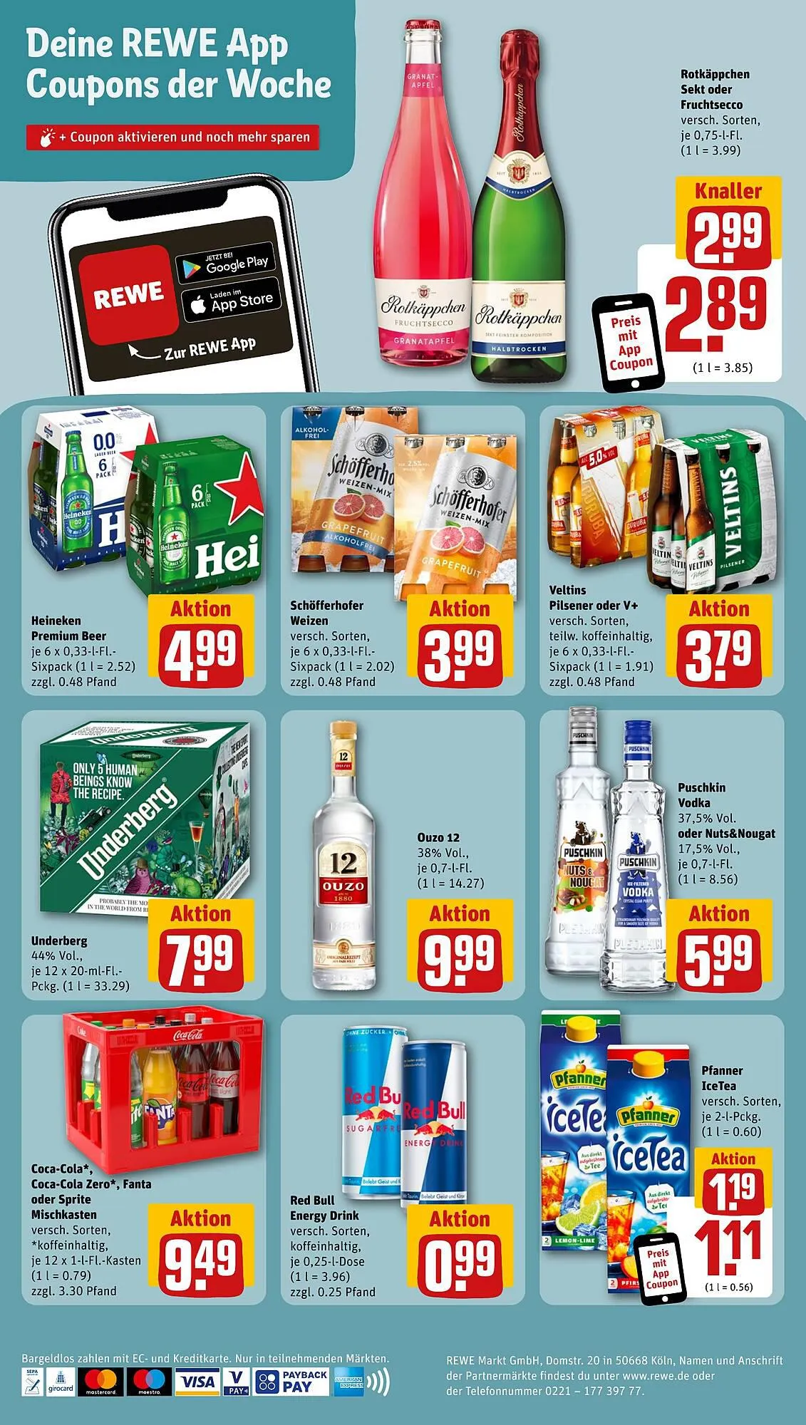 REWE tilbudsavis Gyldig indtil 24. juli - 29. juli 2023 - tilbudsavis side 14
