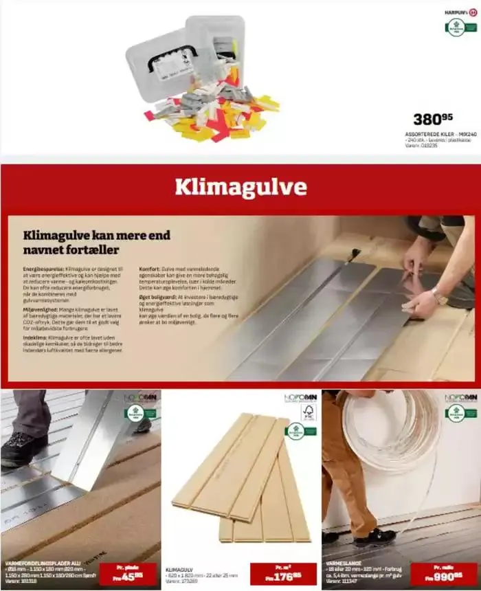 Katalog Lofter , Gips , Gulve , Isolering 2025 Gyldig indtil 24. februar - 31. december 2025 - tilbudsavis side 9