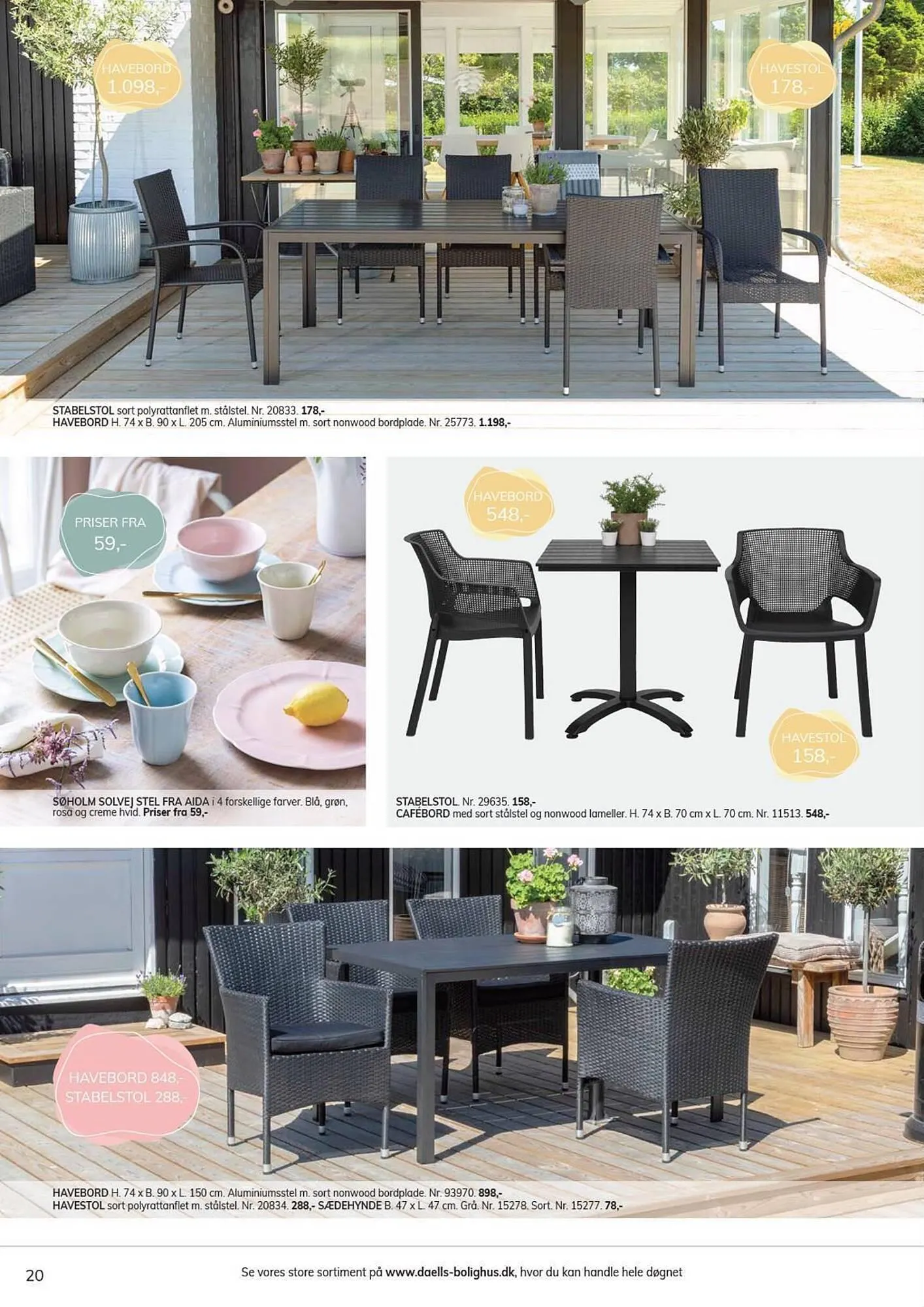Daells Bolighus tilbudsavis Gyldig indtil 1. april - 1. august 2023 - tilbudsavis side 20