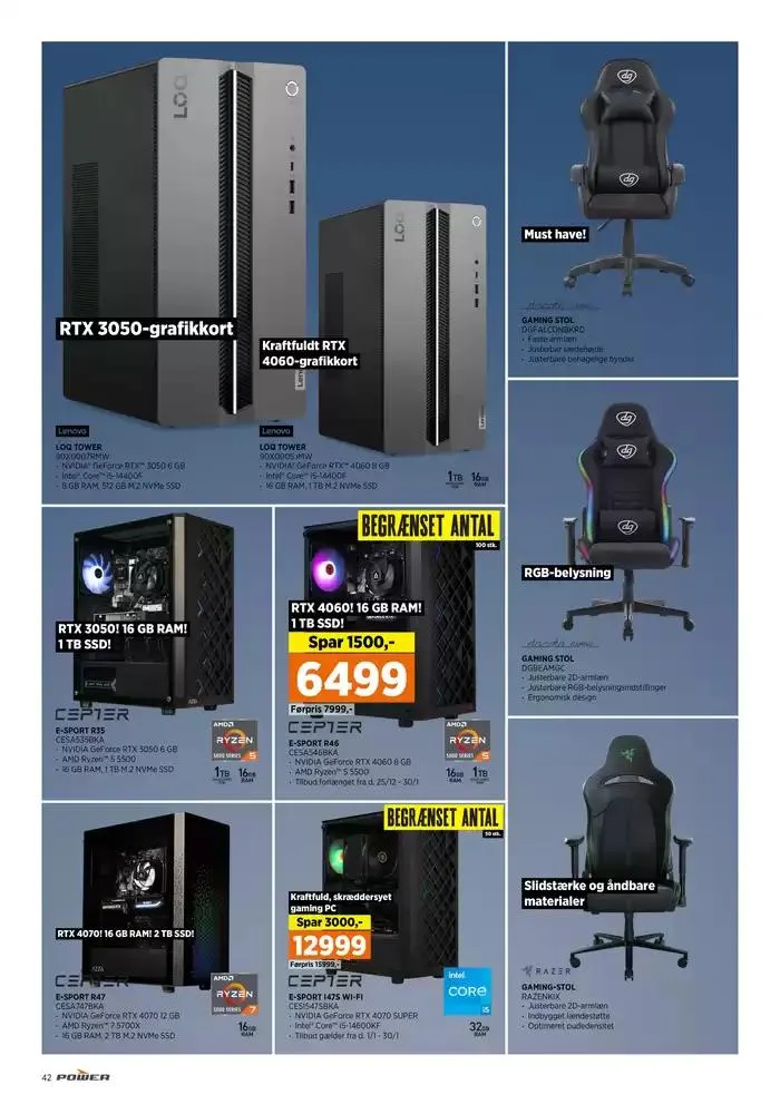 Angebote Power Gyldig indtil 23. januar - 6. februar 2025 - tilbudsavis side 42